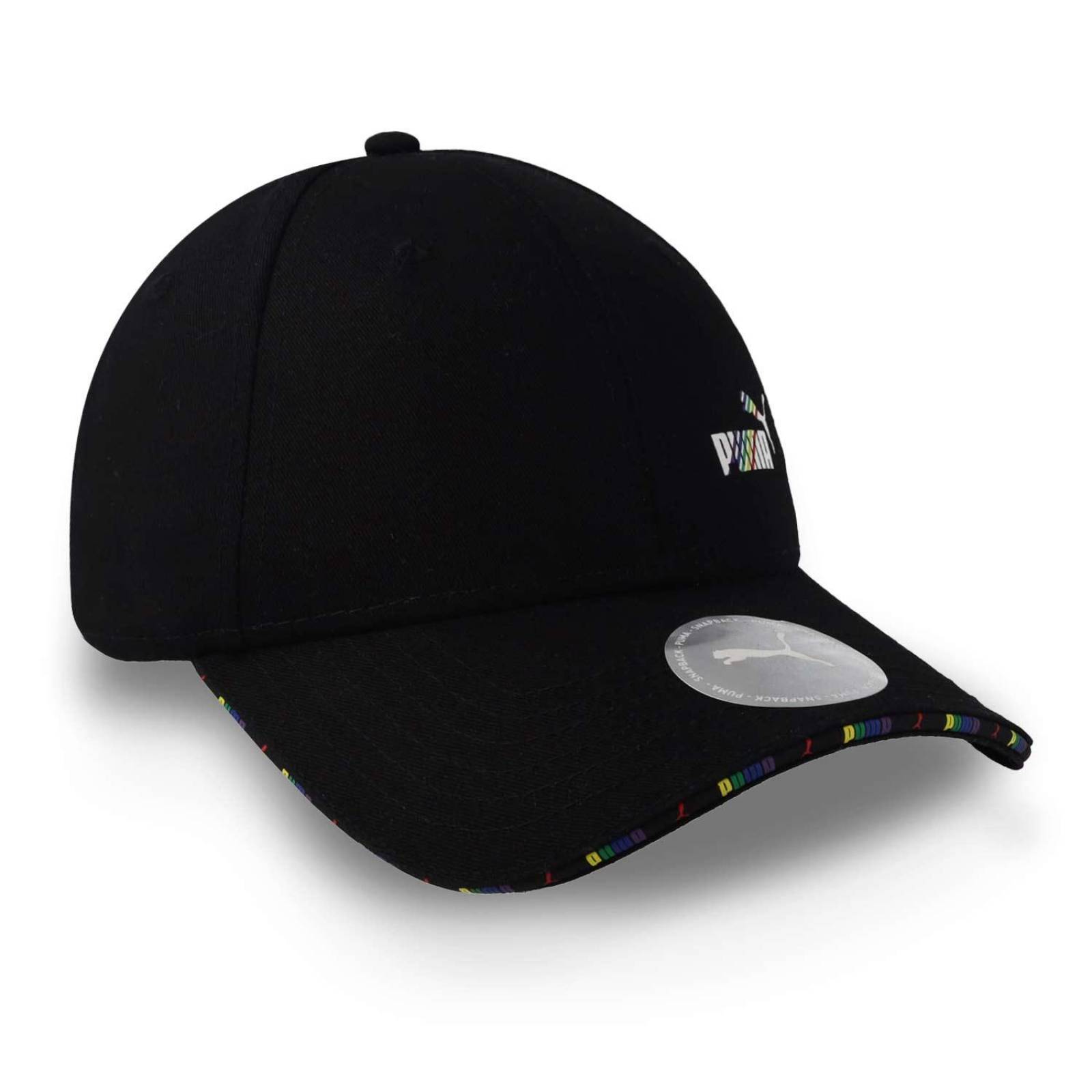 Gorra Puma Visor Pride 024588 Negro Unitalla 