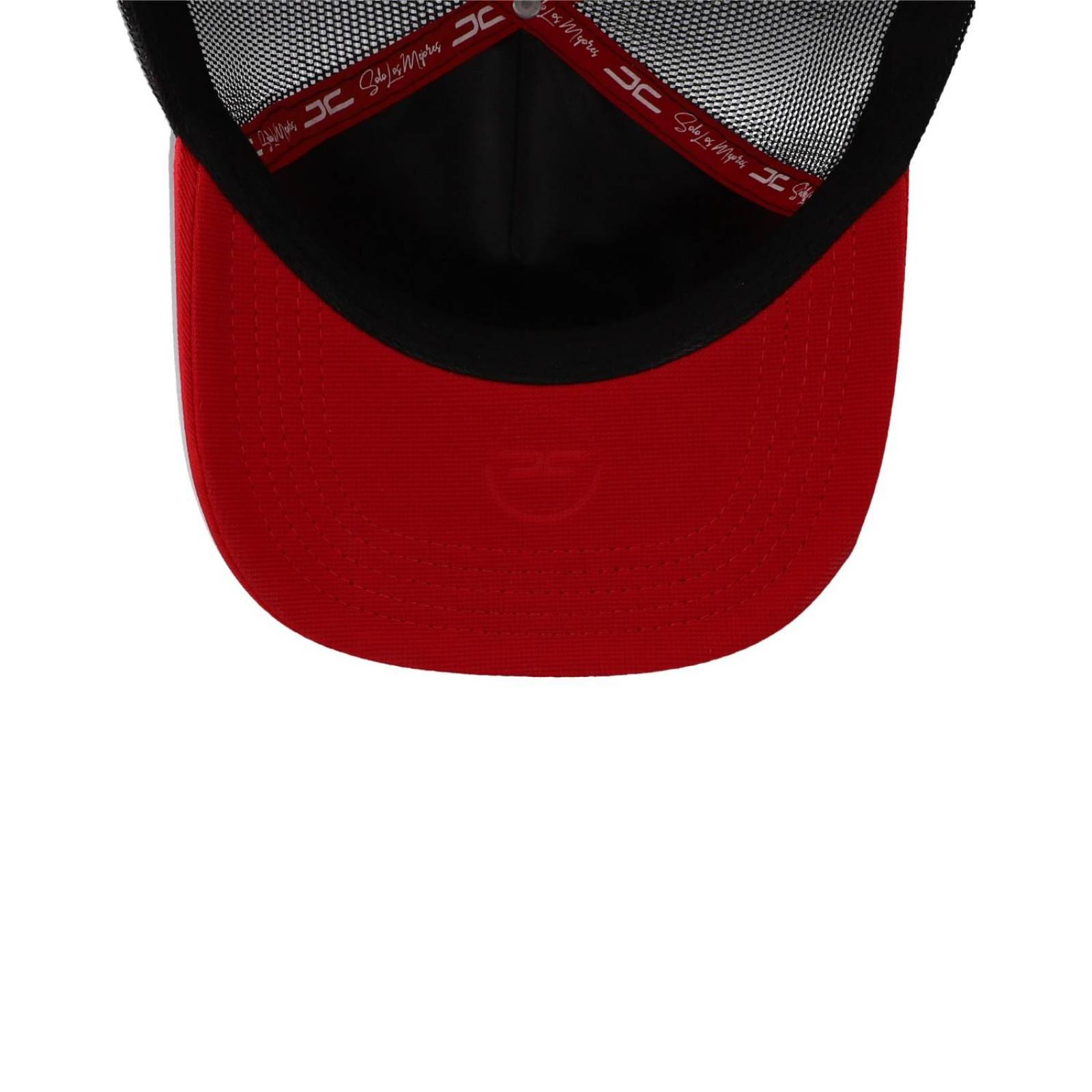 Gorra Jc Hats Granada Curved Mesh 1786 Bicolor Blanco Unitalla