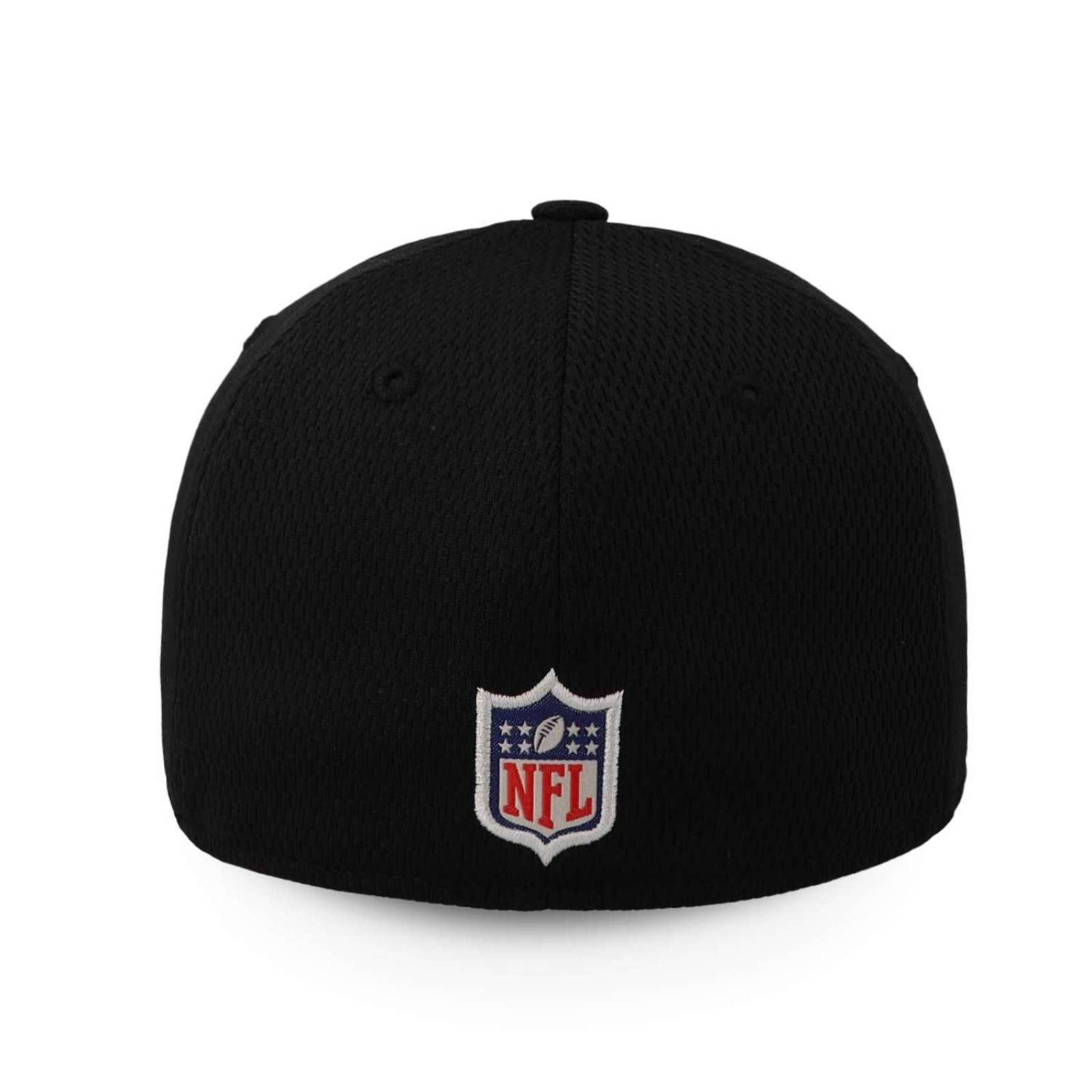 Gorra New Era 39 Thirty NFL Training 23 Raiders Negro Cerrada 