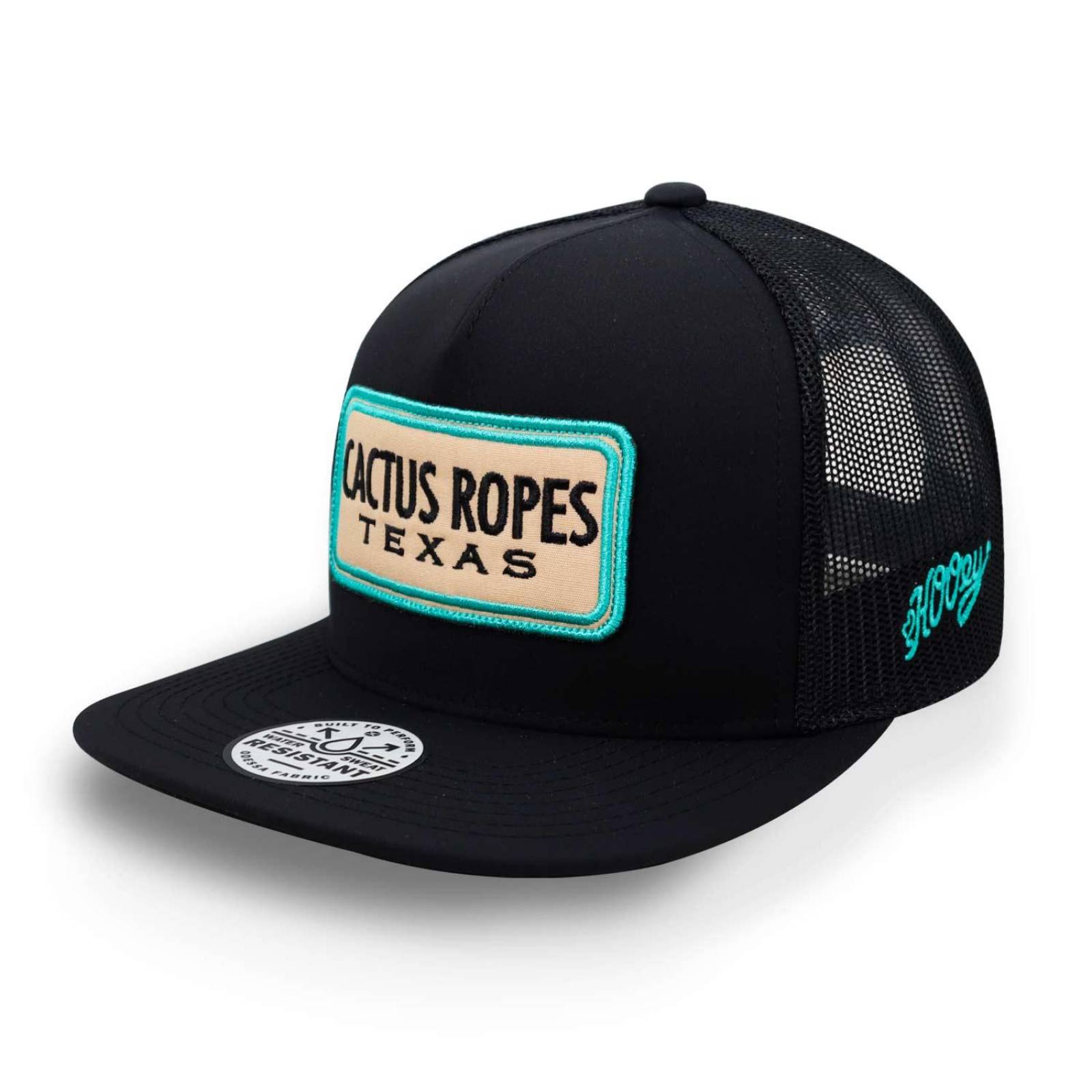 Gorra Hooey Cactus Ropes Cr063 Negro Unitalla 