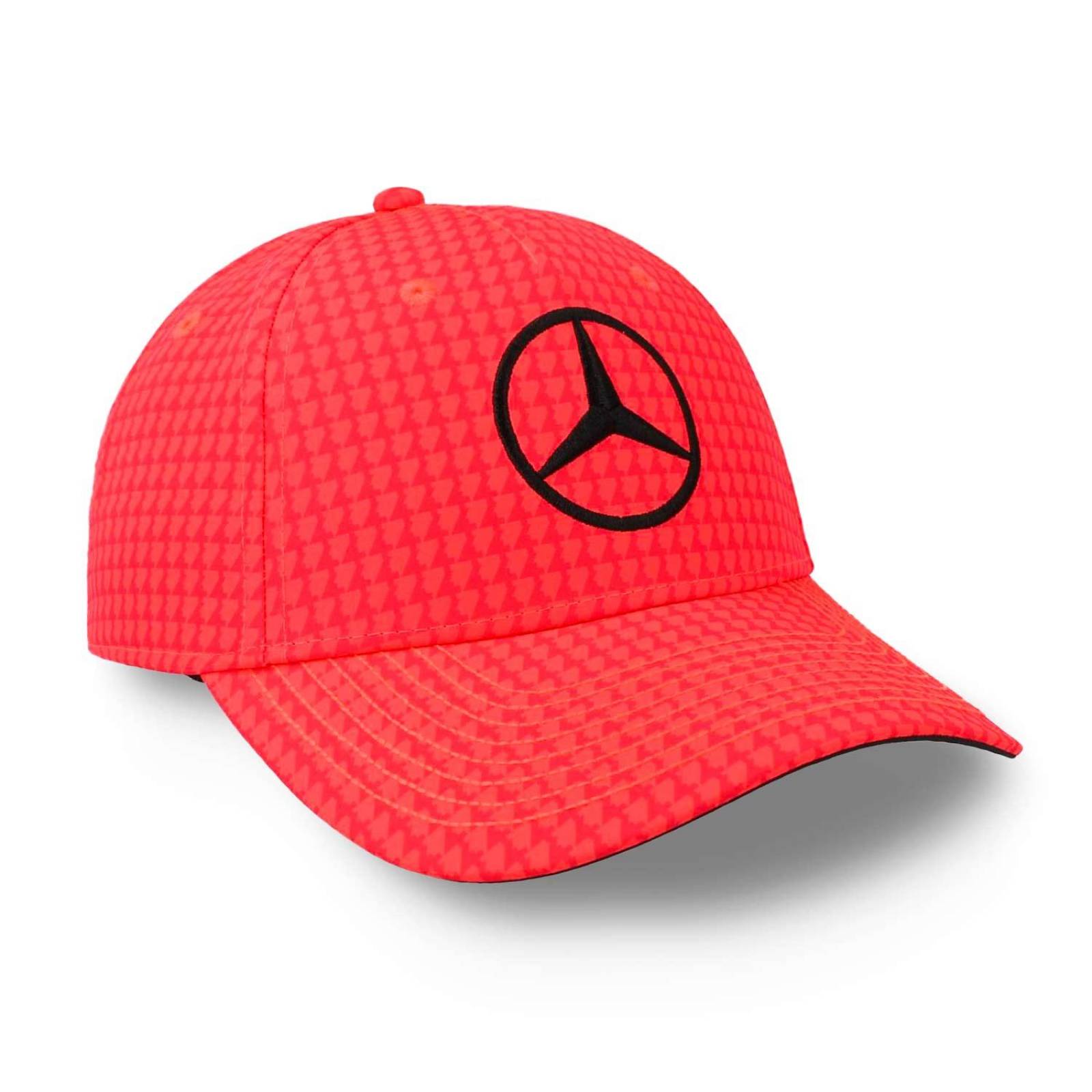 Gorra Mercedes Mapf1 23 Lewis Hamilton Miami Rosa Fiusha Unitalla 