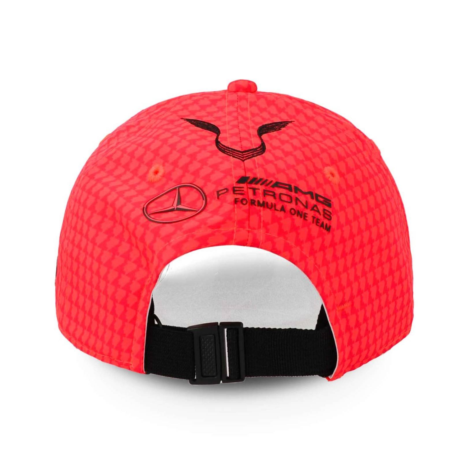 Gorra Mercedes Mapf1 23 Lewis Hamilton Miami Rosa Fiusha Unitalla 