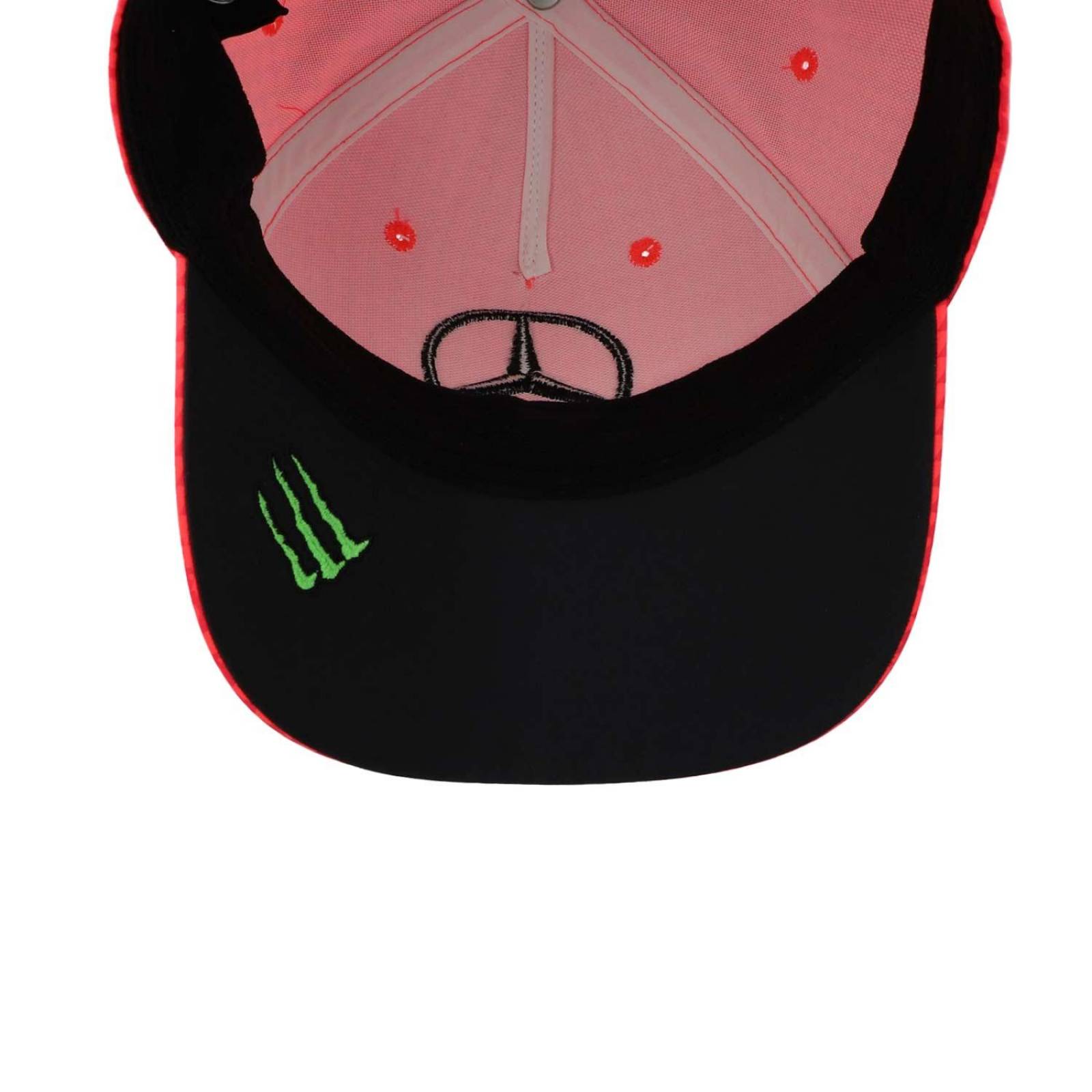 Gorra Mercedes Mapf1 23 Lewis Hamilton Miami Rosa Fiusha Unitalla 