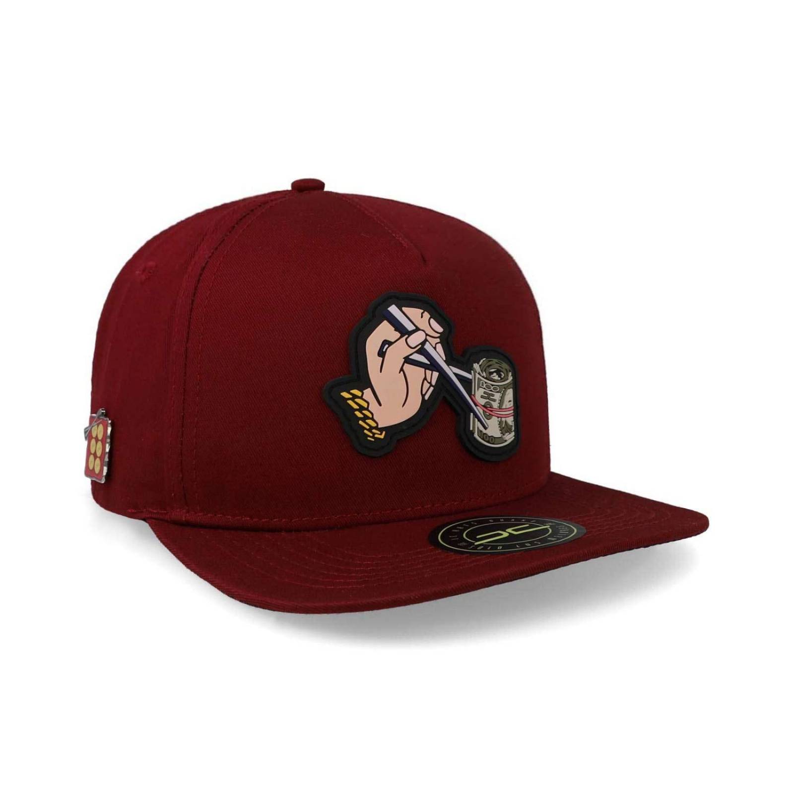 Gorra Jc Hats 1651 Roll Vino Unitalla 