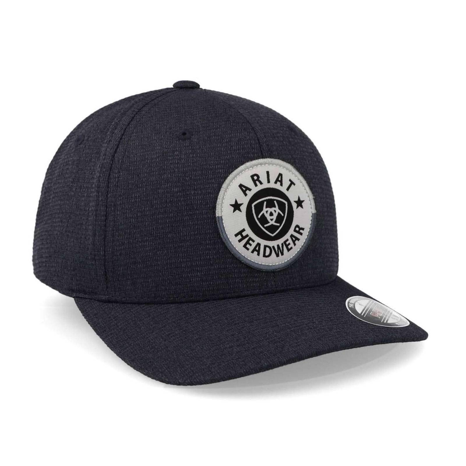 Gorra Ariat A300015427 Fabric Back Gris Oscuro Cerrada 