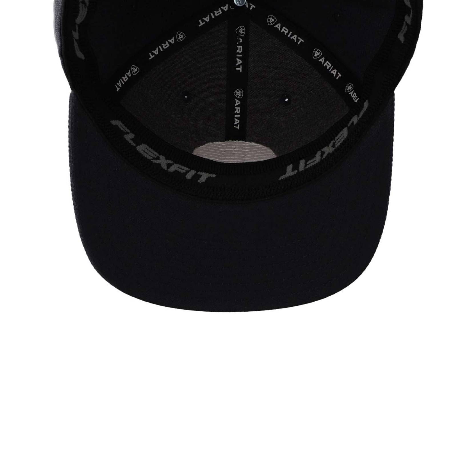 Gorra Ariat A300015427 Fabric Back Gris Oscuro Cerrada 