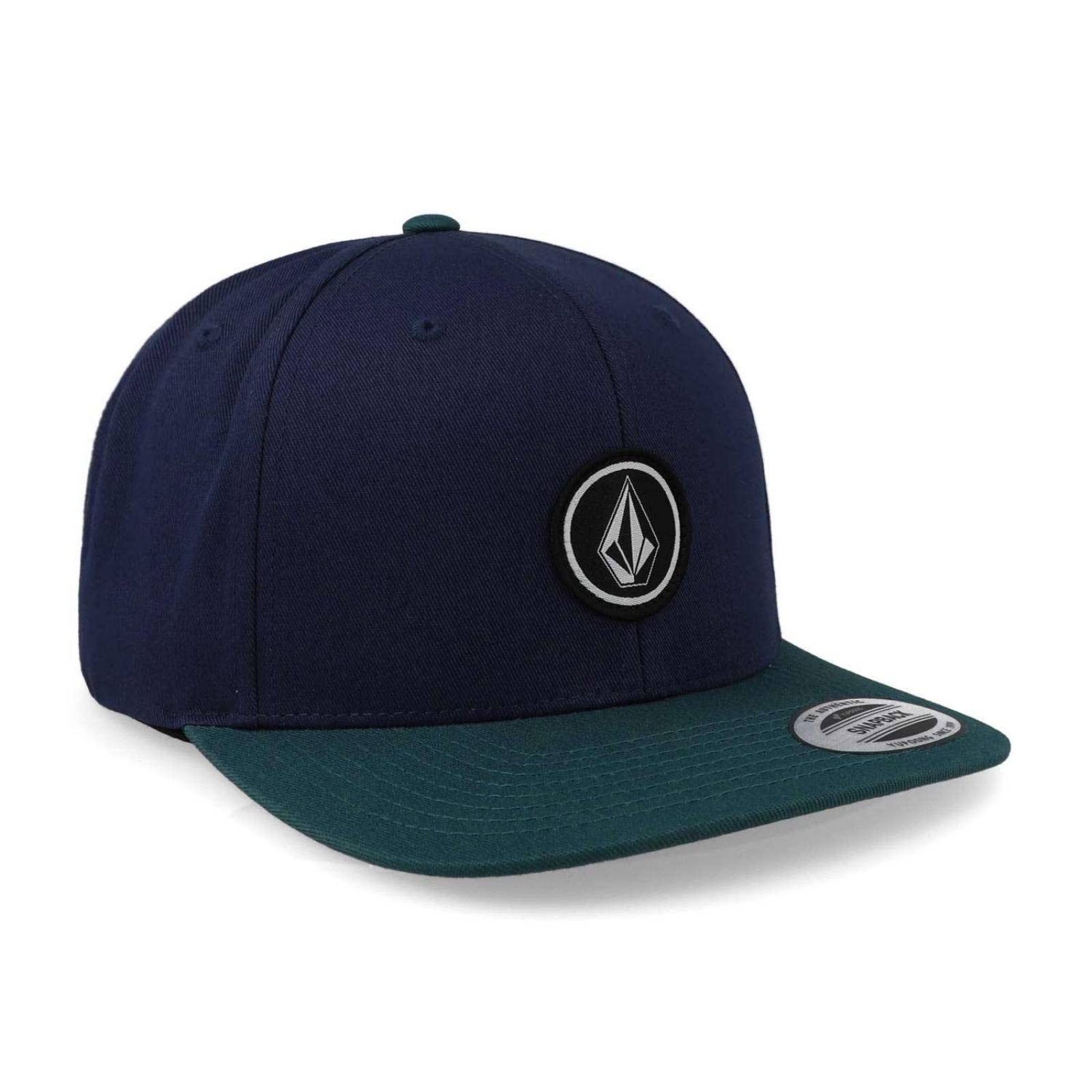 Gorra Volcom Quarter Twill Azul Marino Unitalla 