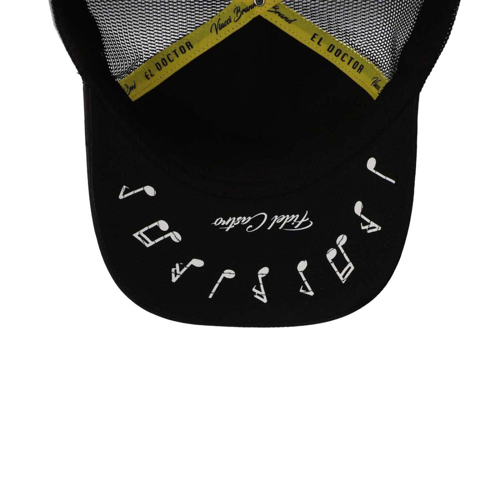 Gorra Viacci Doctor Trucker Camo Negro Unitalla