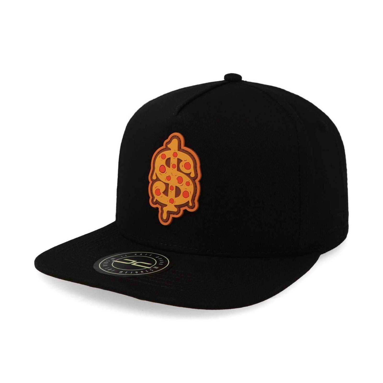 Gorra Jc Hats Modelo 1652 JC Pizza Negro Unitalla 