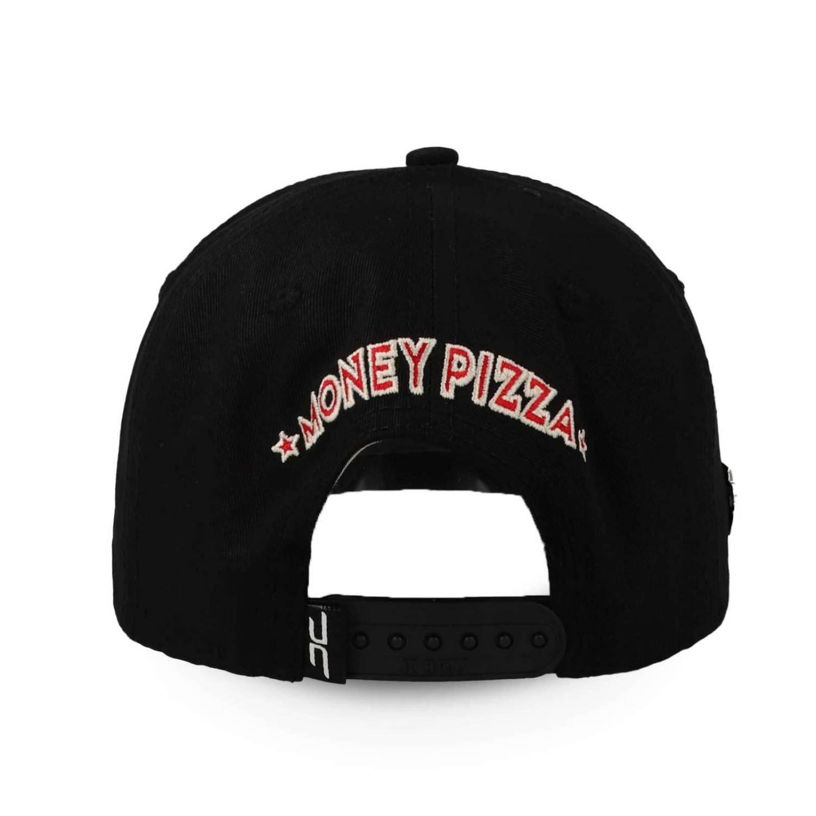 Gorra Jc Hats Modelo 1652 JC Pizza Negro Unitalla 