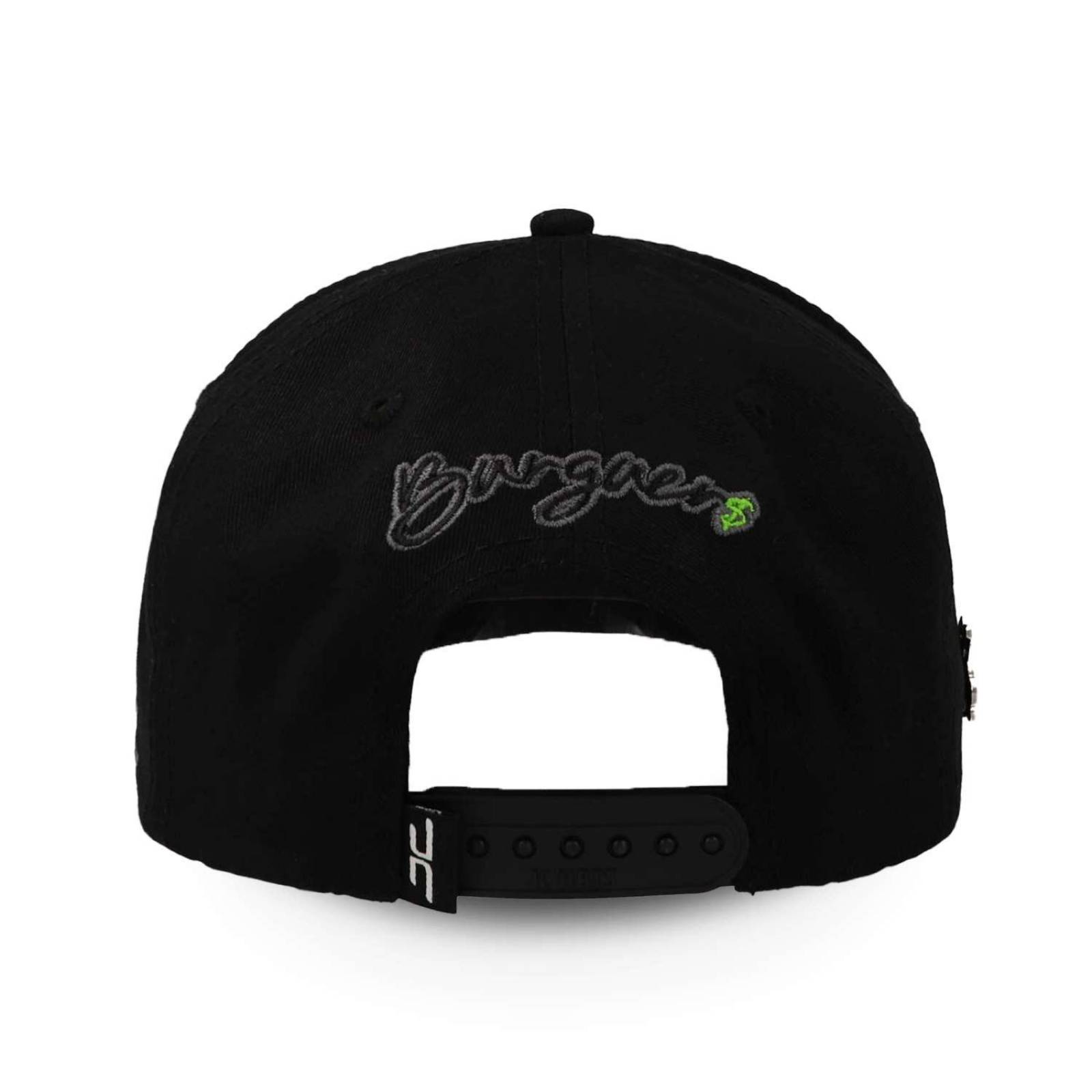 Gorra Jc Hats Modelo 1388 Burgers Negro Unitalla 