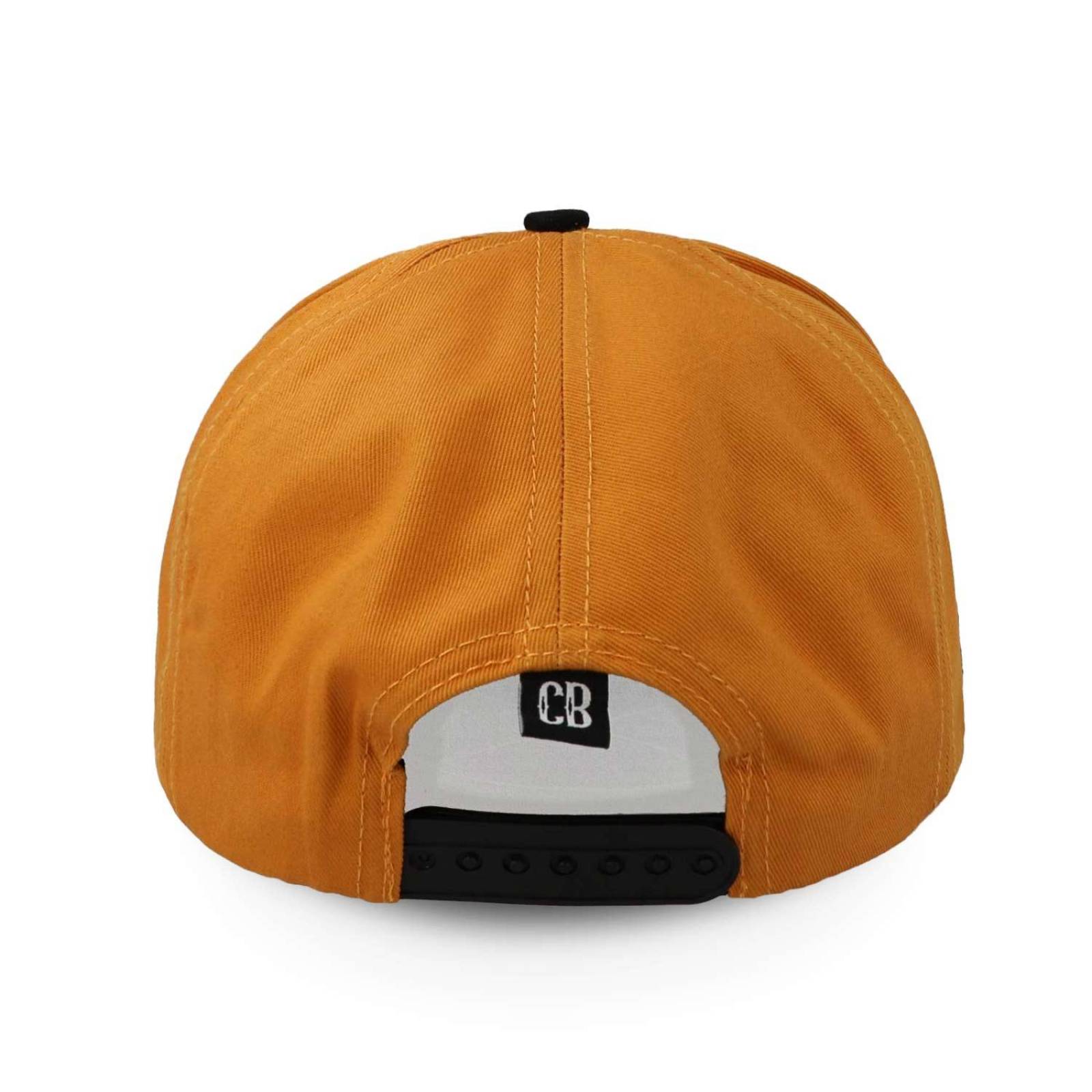 Gorra Cara Blanca Cb04 22 Cb Parche Tela Mostaza Unitalla