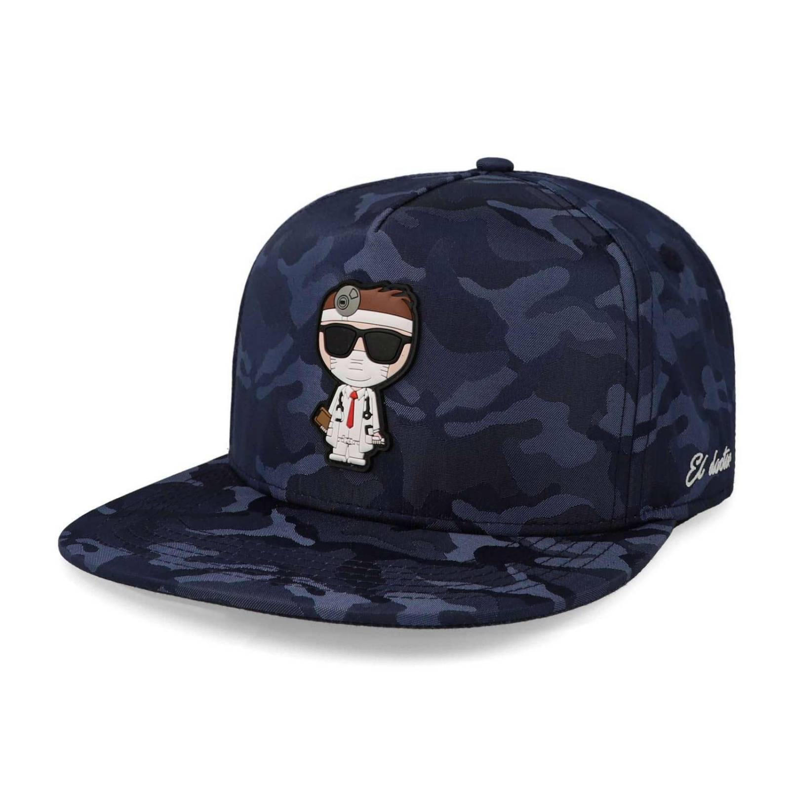 Gorra Viacci Doctor Camo Snap Azul Unitalla 