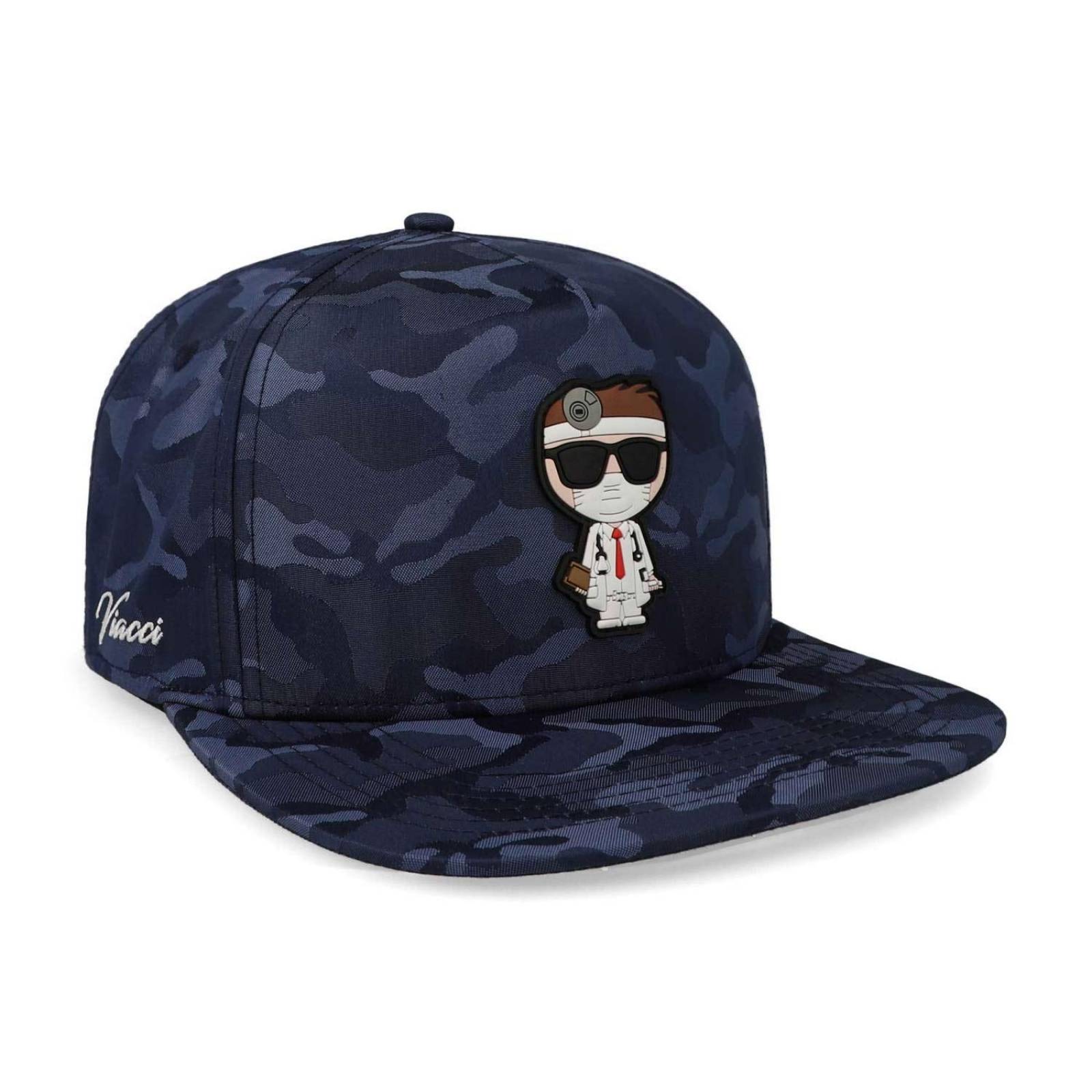 Gorra Viacci Doctor Camo Snap Azul Unitalla 