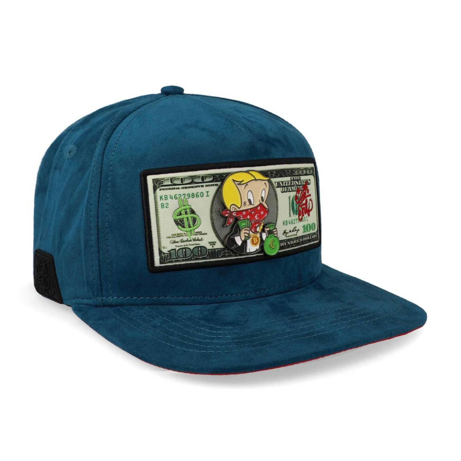Gorra Cash Only Ricky Dollar23 Azul Unitalla 