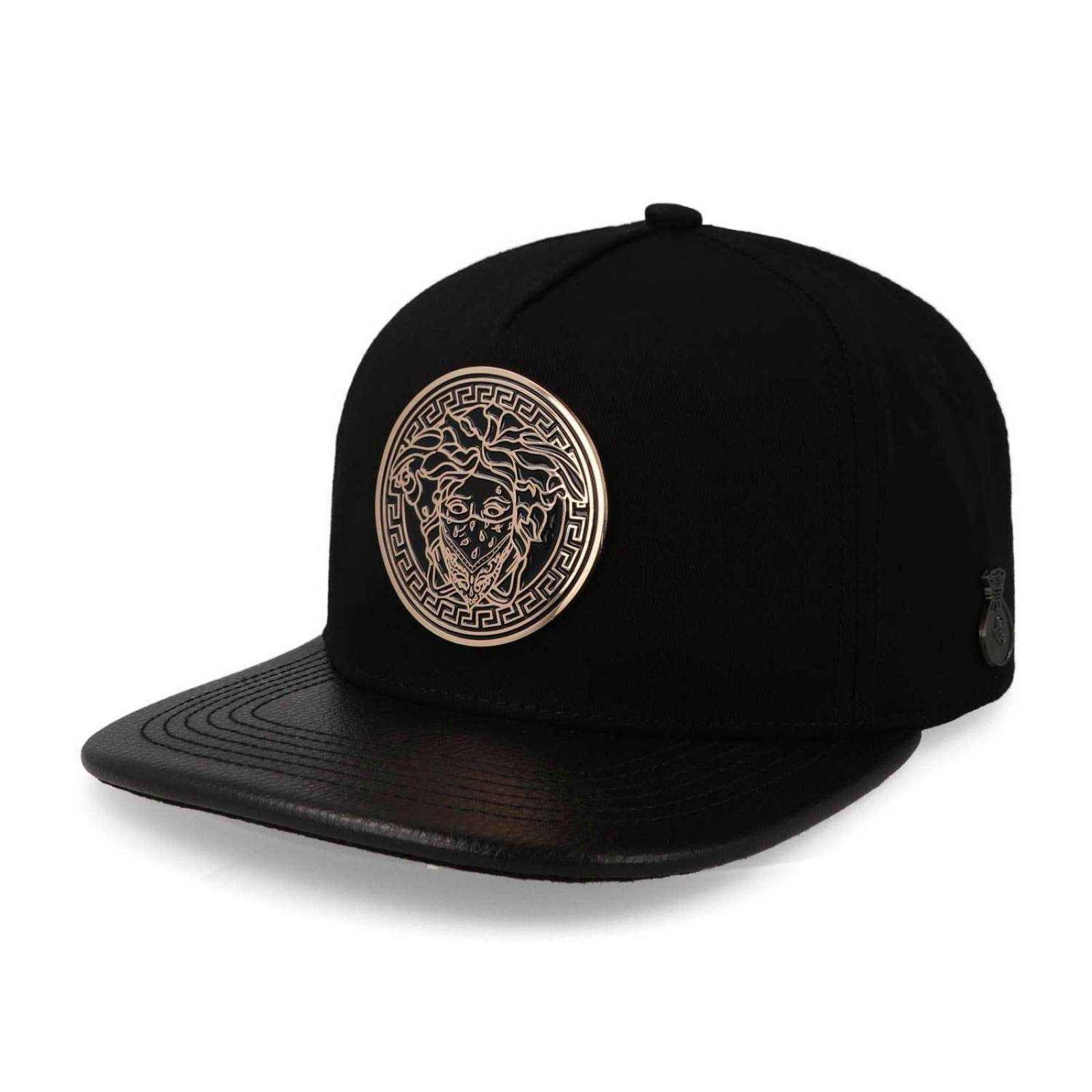 Gorra Cash Only Medusa Gold Negro Unitalla 