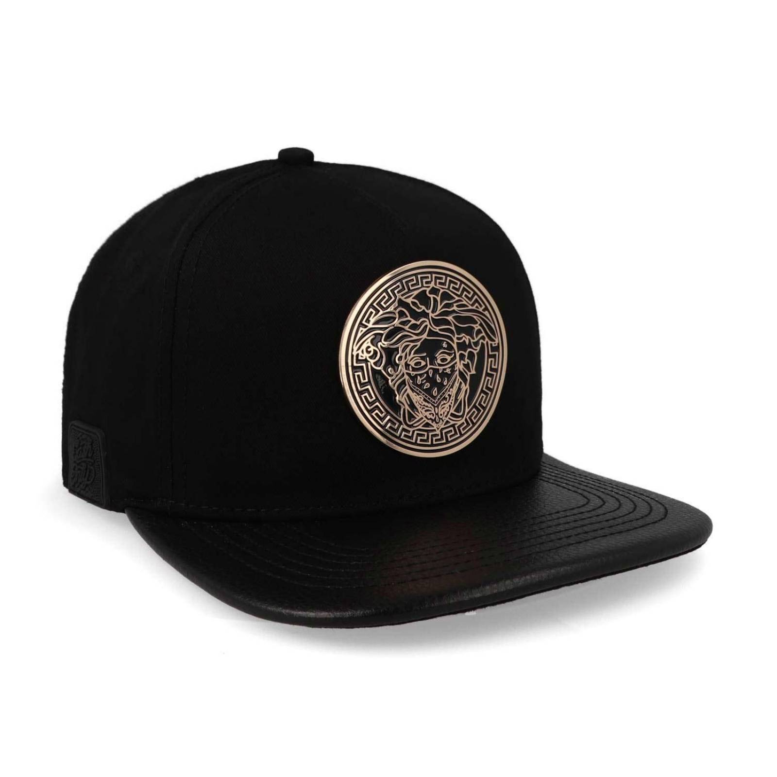 Gorra Cash Only Medusa Gold Negro Unitalla 