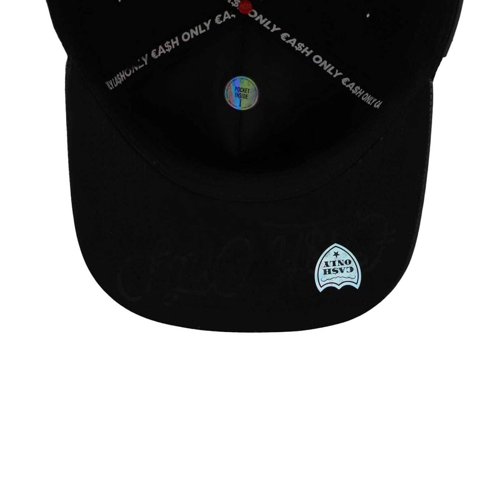 Gorra Cash Only Medusa Gold Negro Unitalla 