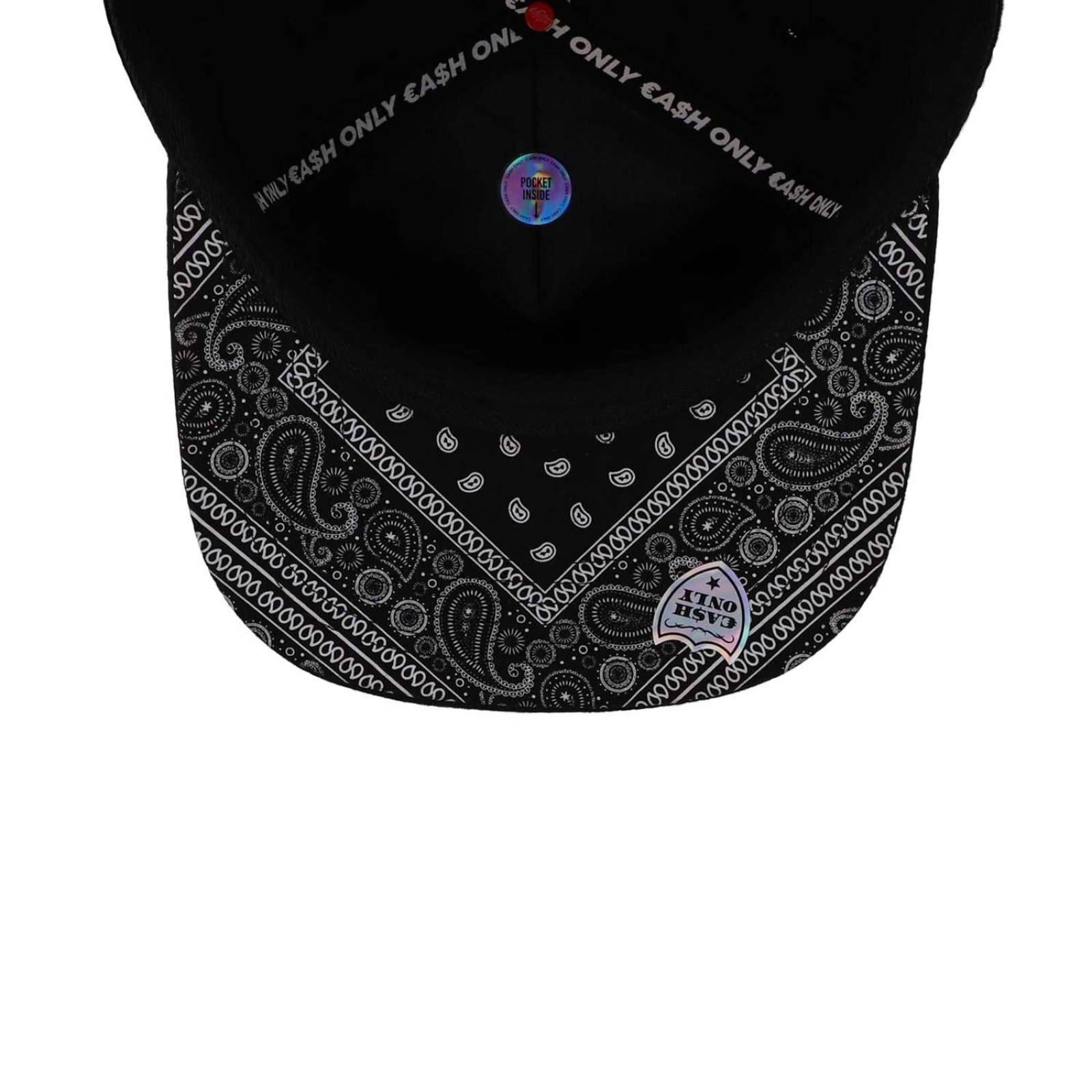 Gorra Cash Only Logo Cash On Negro Unitalla