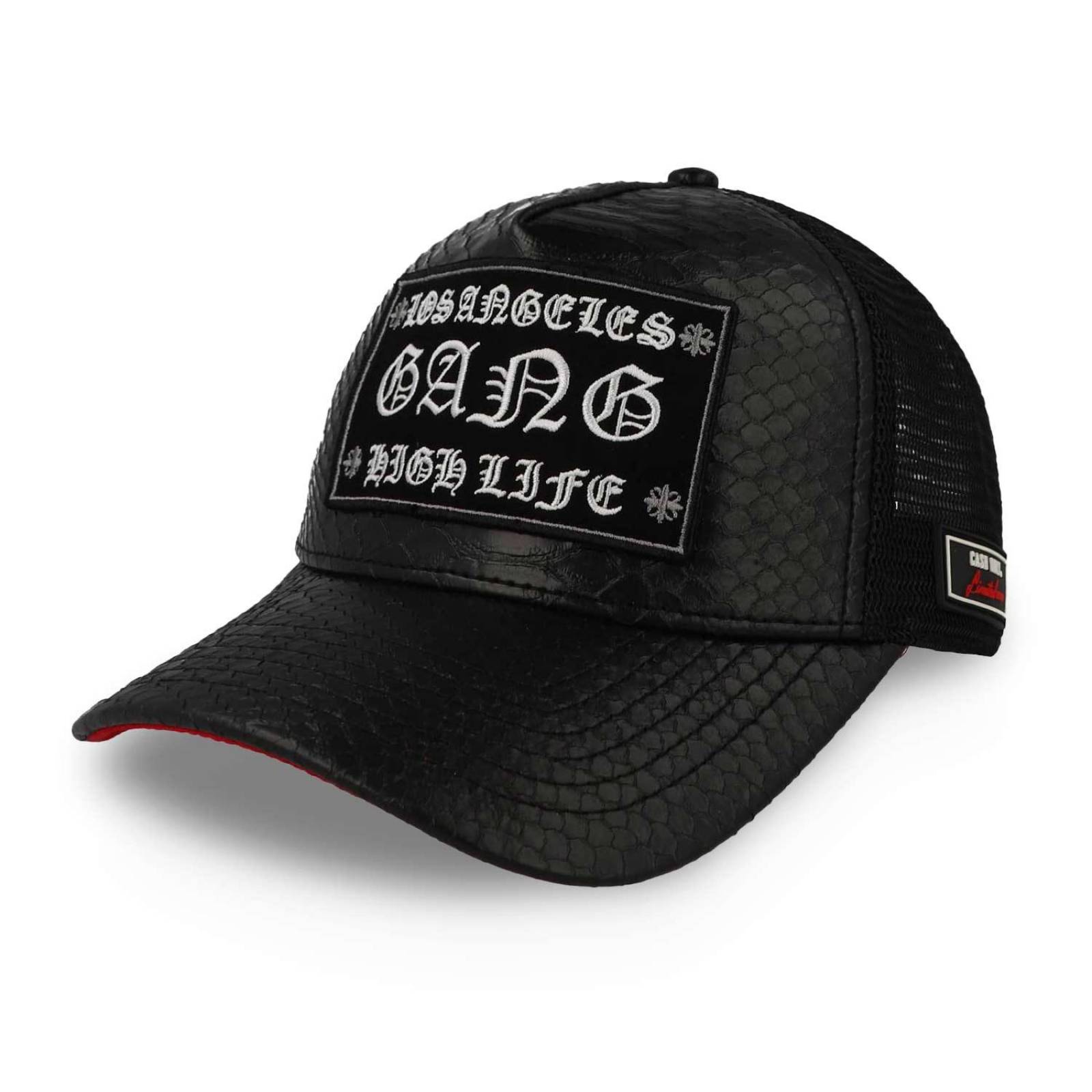 Gorra Cash Gang Mash Negro Snap Unitalla 