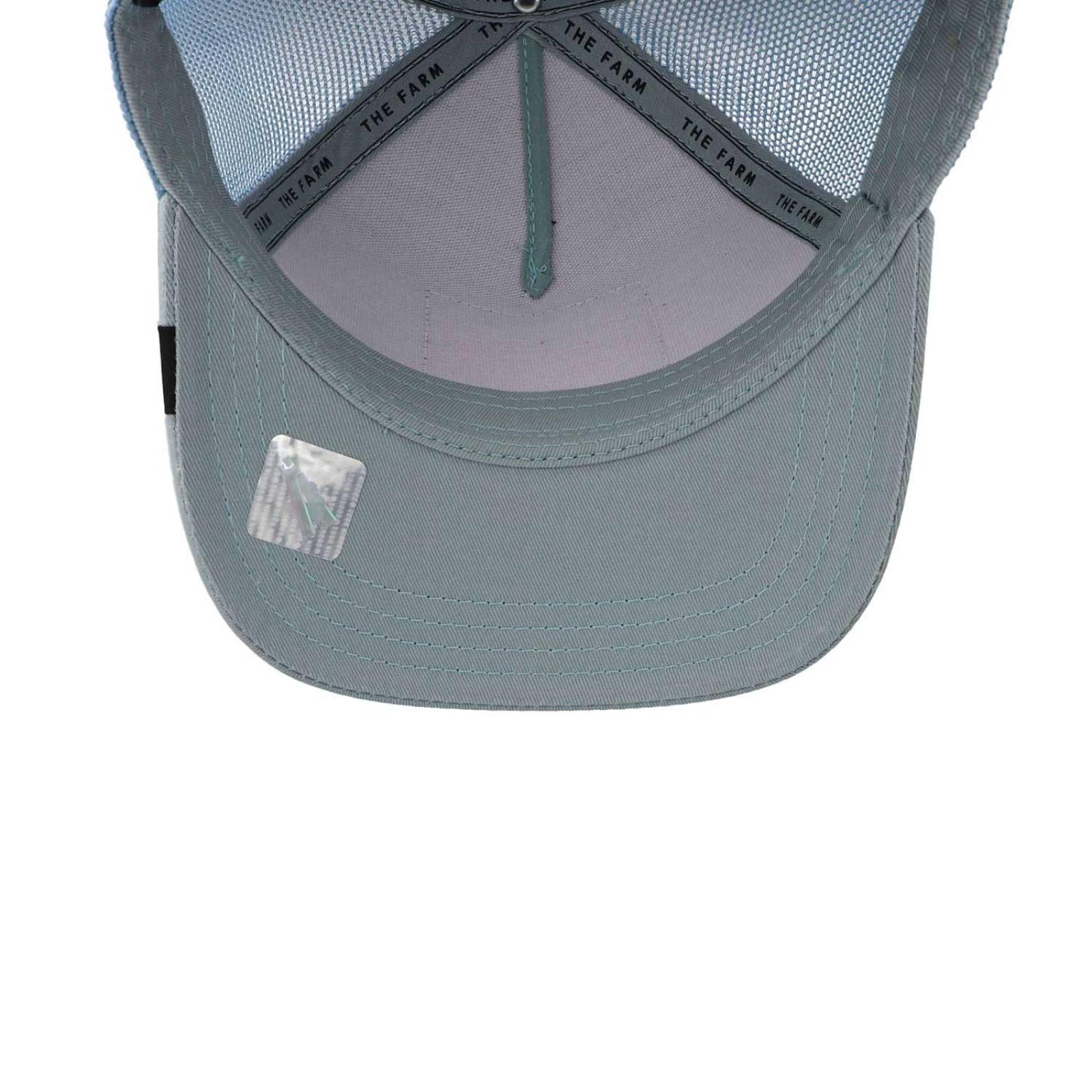 Gorra Goorin Bros 101-0990 Slate Bad Boy Trucker Azul Claro Unitalla 