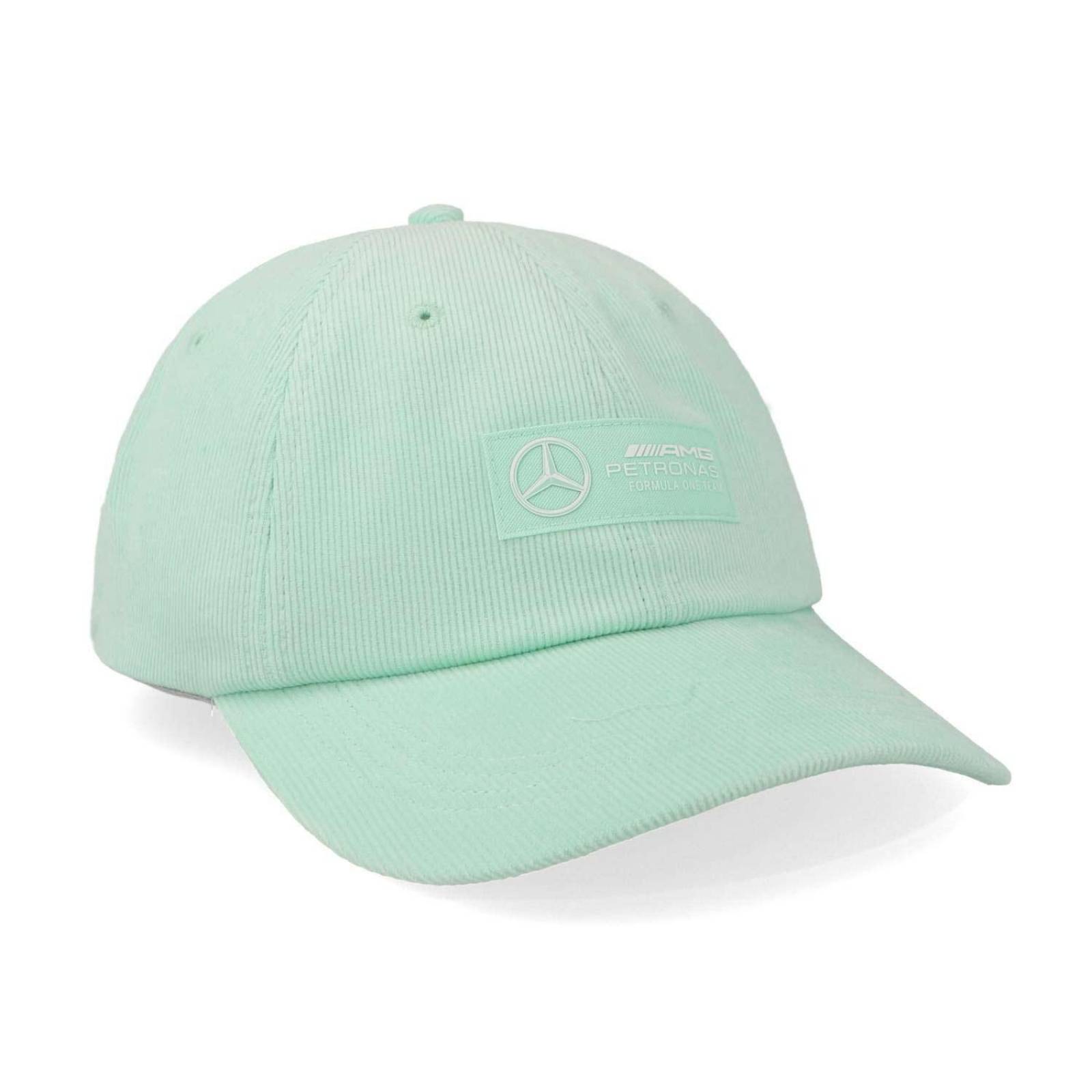 Gorra Mercedes Benz Mapf1 Fw Retro Cord Menta Unitalla 