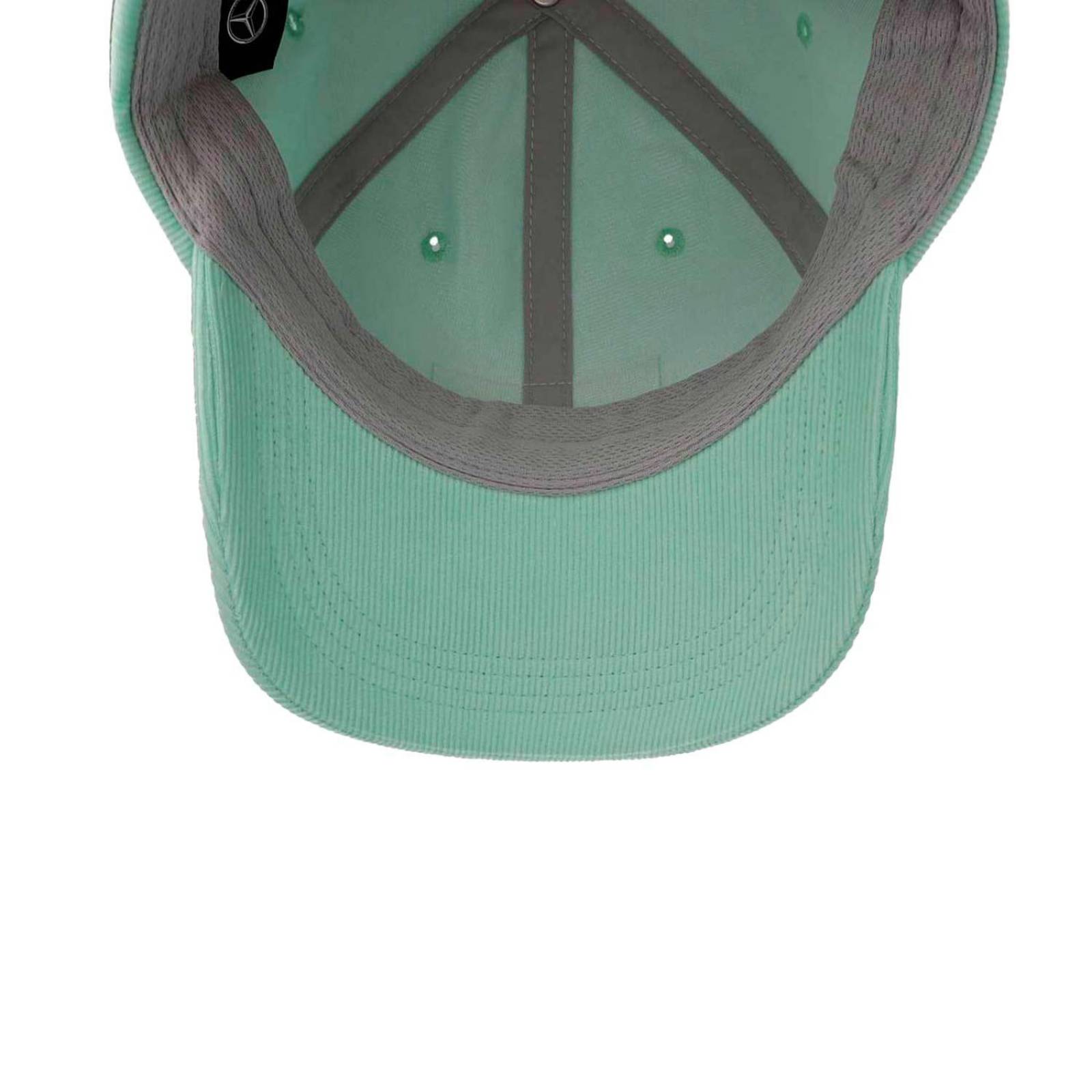 Gorra Mercedes Benz Mapf1 Fw Retro Cord Menta Unitalla 
