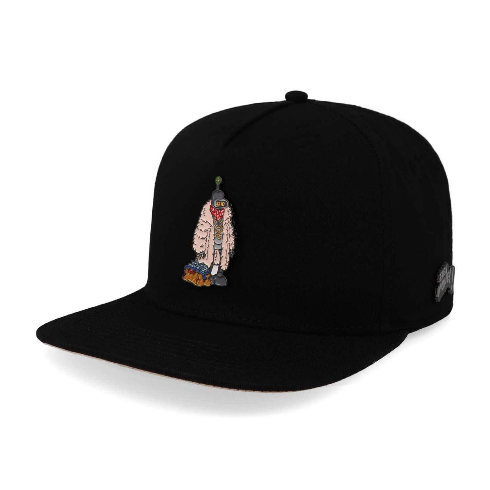 Gorra Cash Only Robot Money Negro Unitalla 