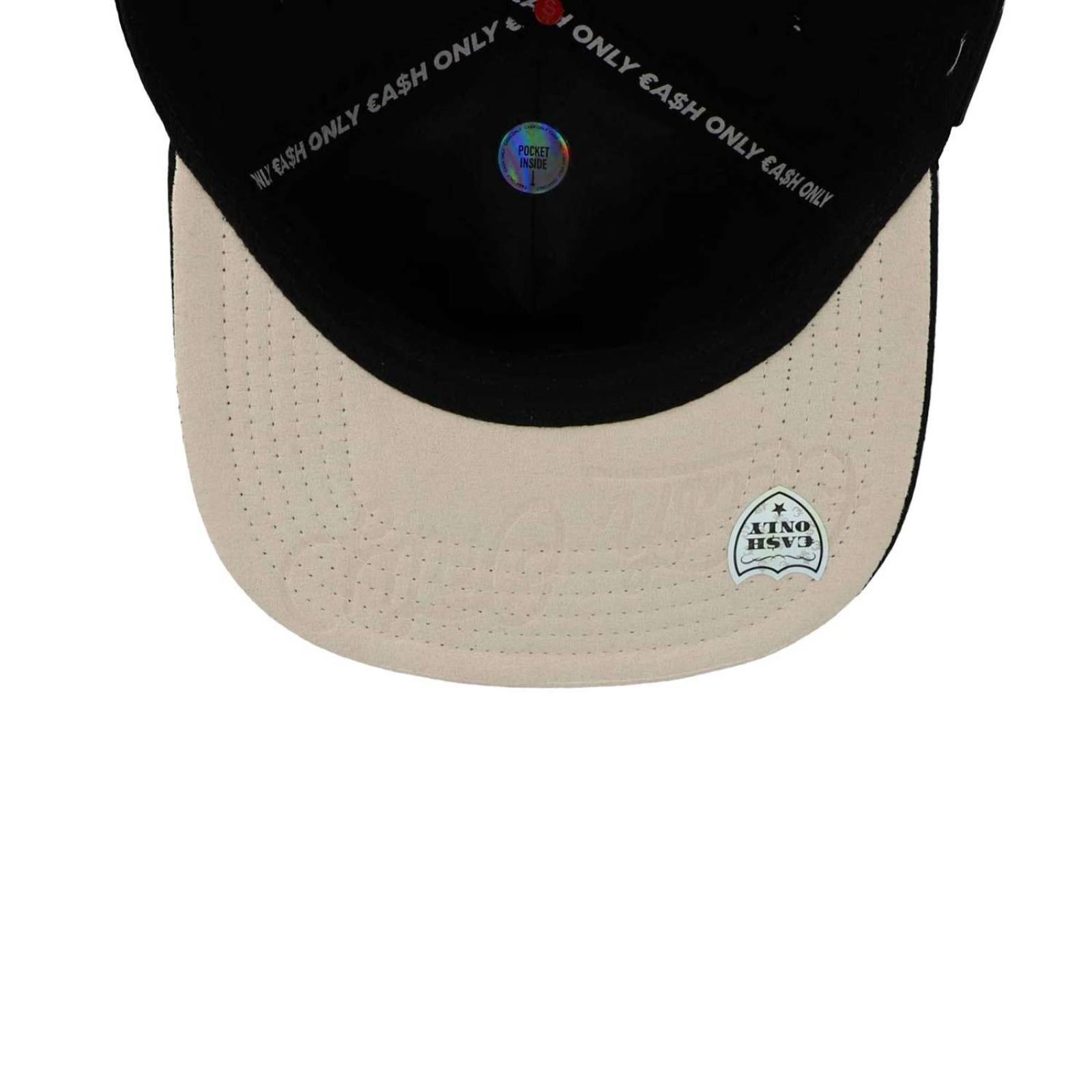 Gorra Cash Only Robot Money Negro Unitalla 