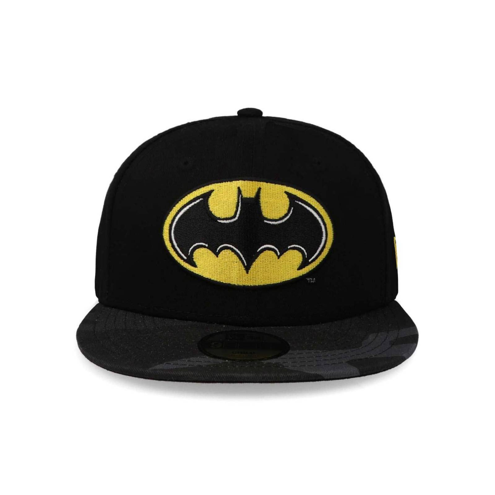 Gorra New Era 9 Fifty DC Batman Para Niño Negro XS 