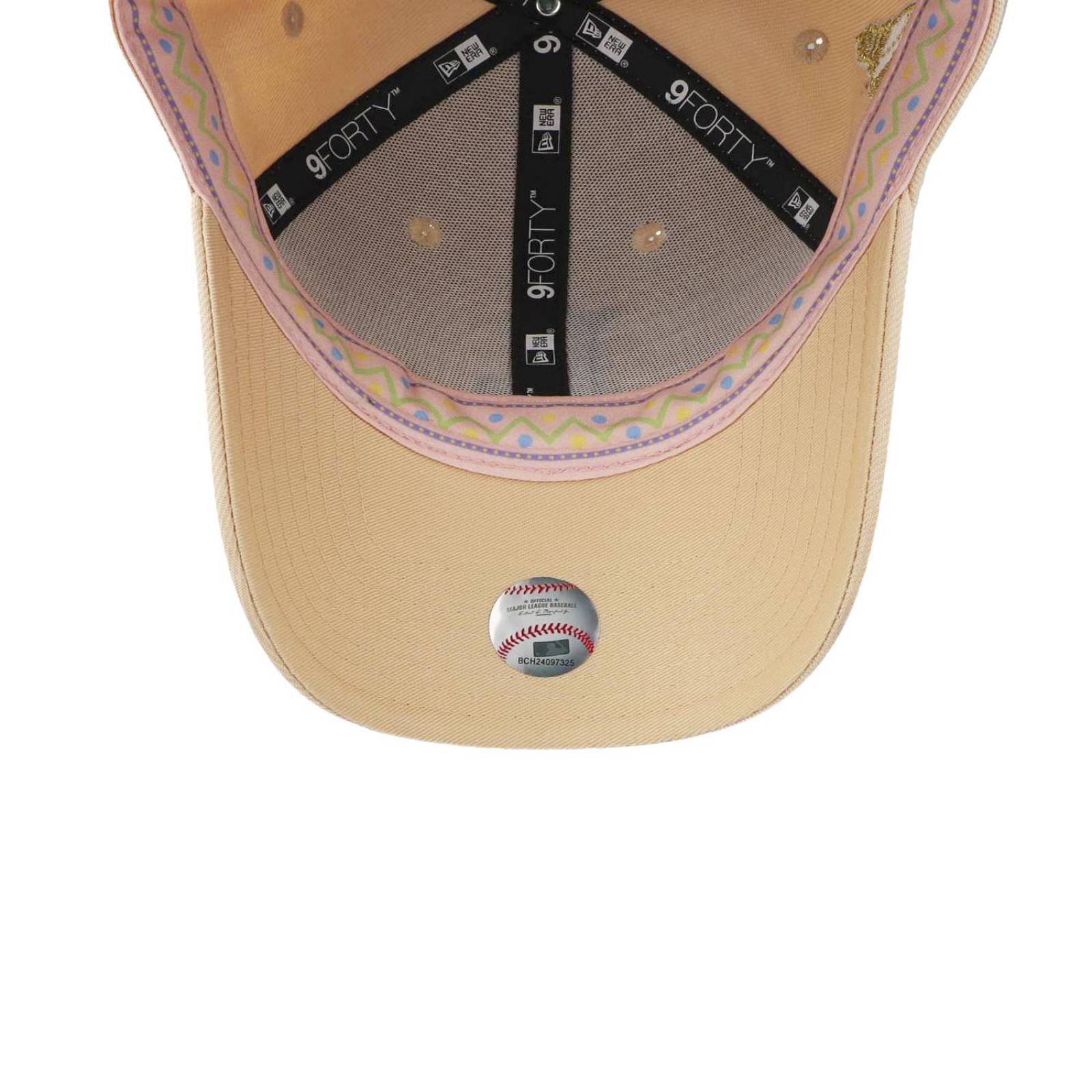 Gorra New Era 9 Forty MLB Sub19 Dodgers Crema Unitalla