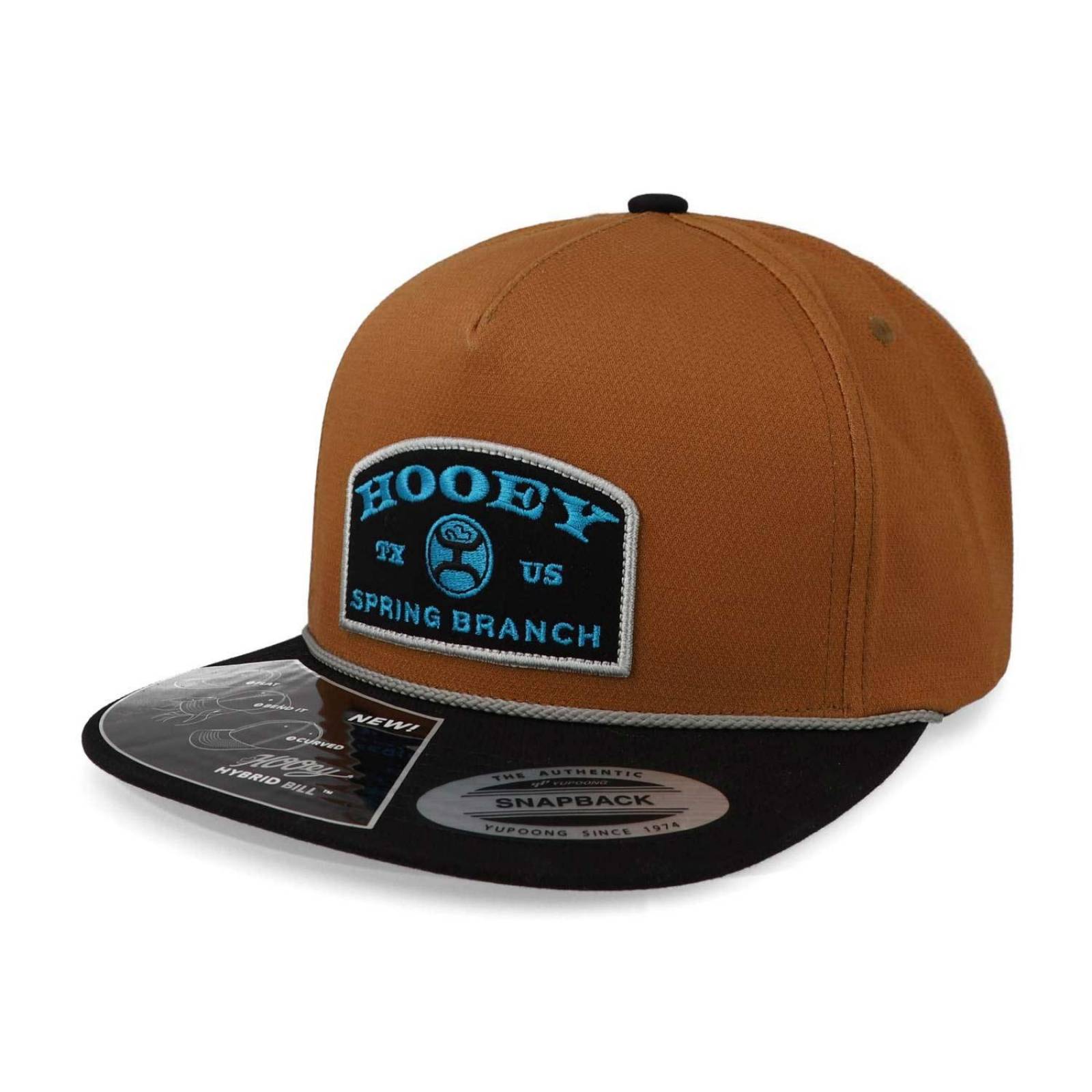 Gorra Hooey Comal 2368t Tan 5 Panel Trucker Mostaza Unitalla 