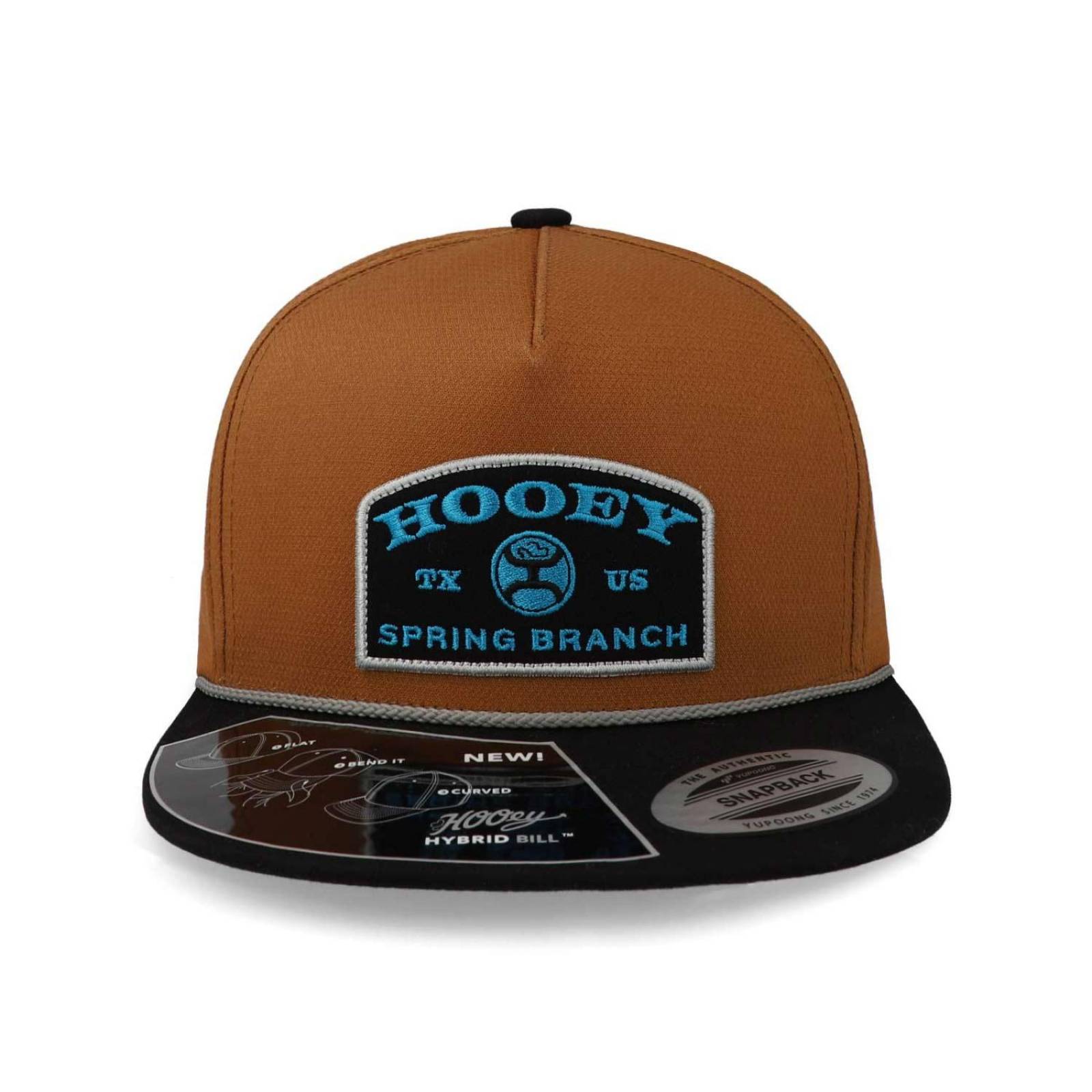 Gorra Hooey Comal 2368t Tan 5 Panel Trucker Mostaza Unitalla 