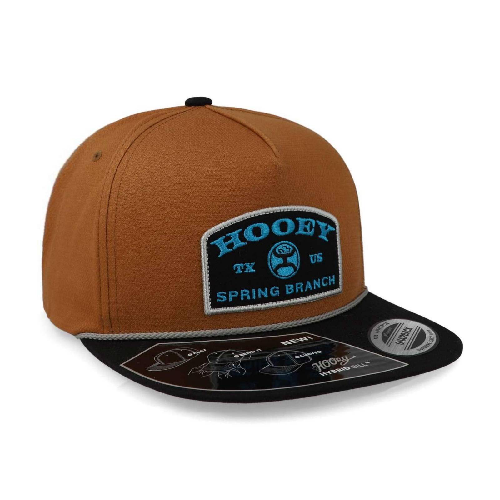 Gorra Hooey Comal 2368t Tan 5 Panel Trucker Mostaza Unitalla 