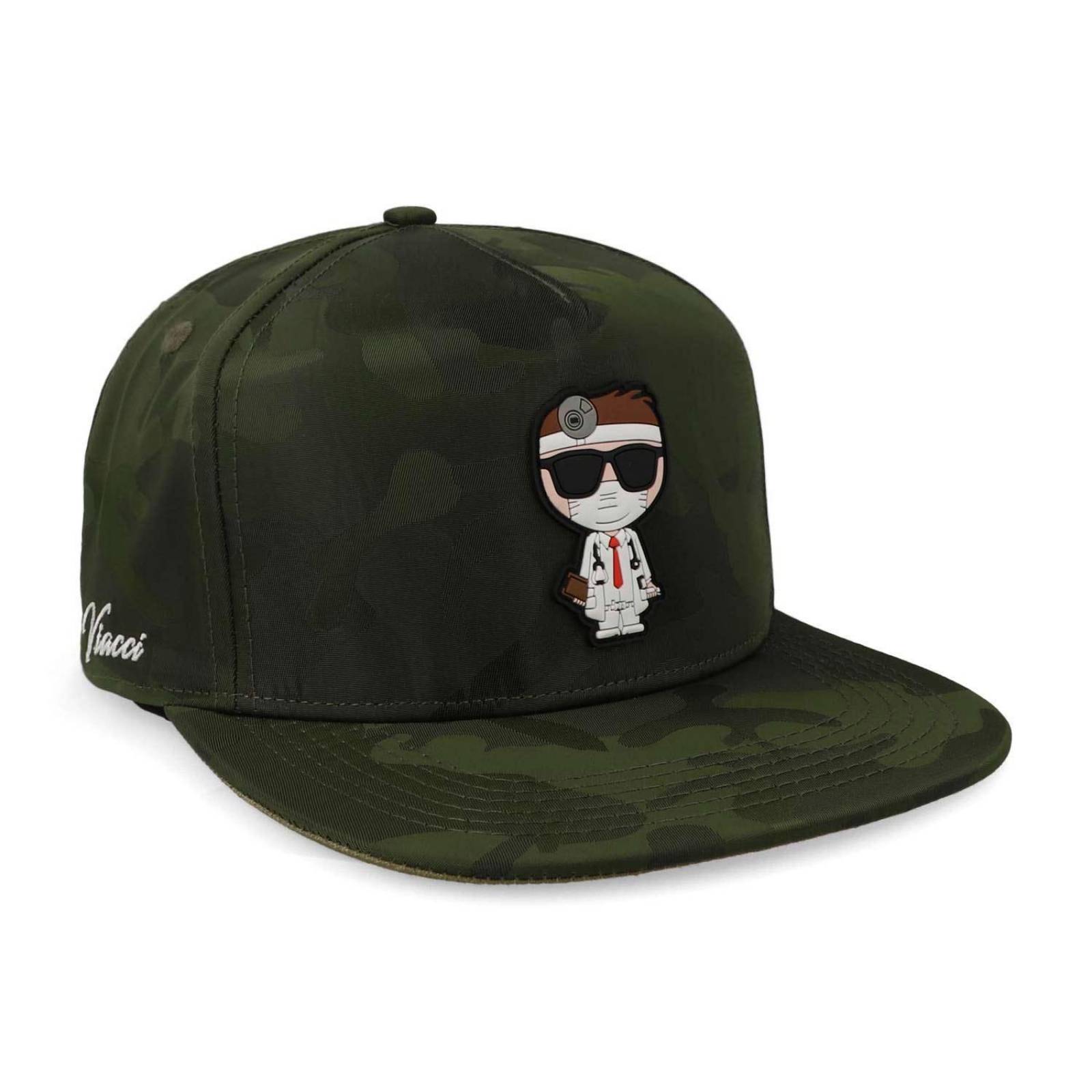 Gorra Viacci Doctor Camo Snap Verde Unitalla 