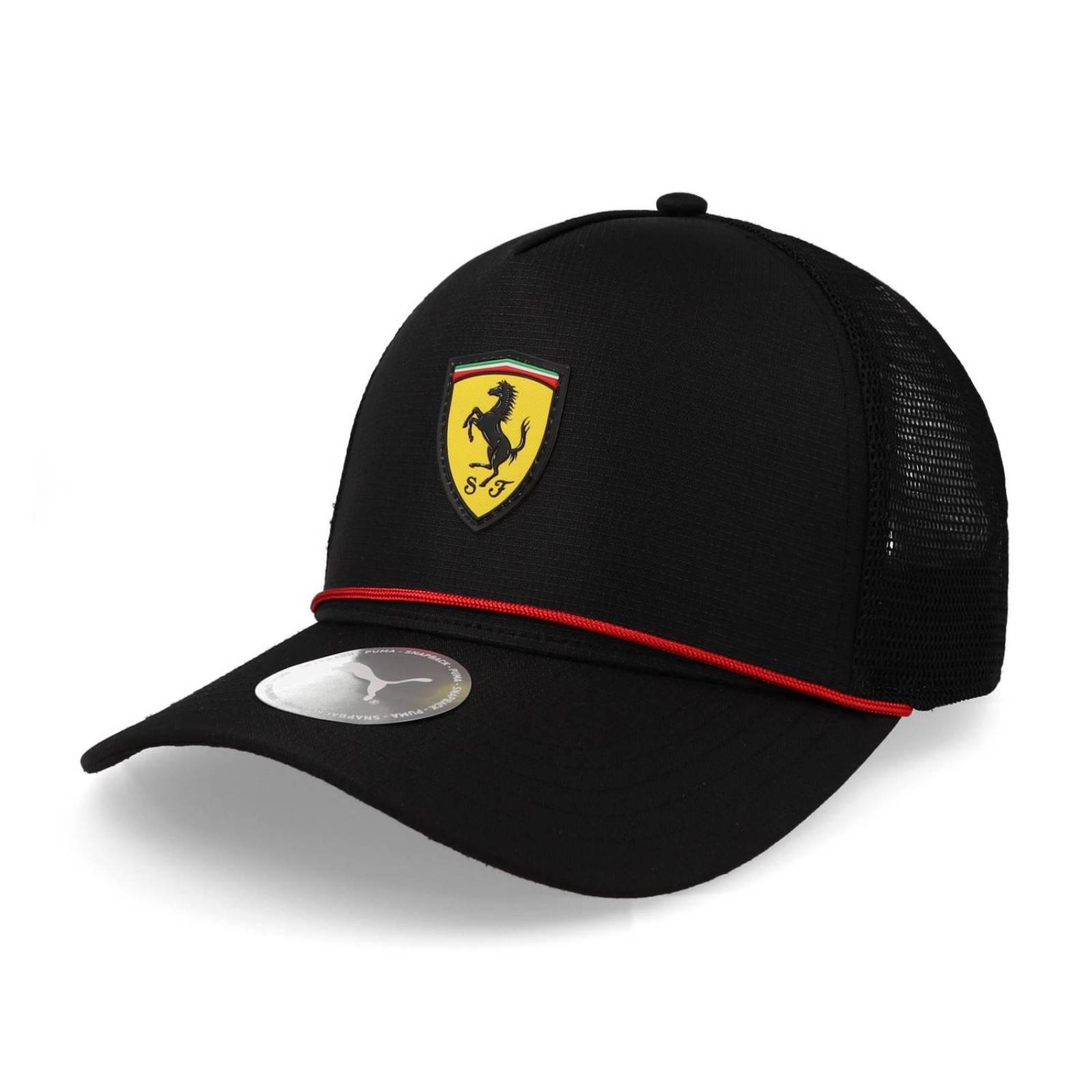 Gorra Ferrari Sptwr Race 02445202 Trucker Negro Unitalla 