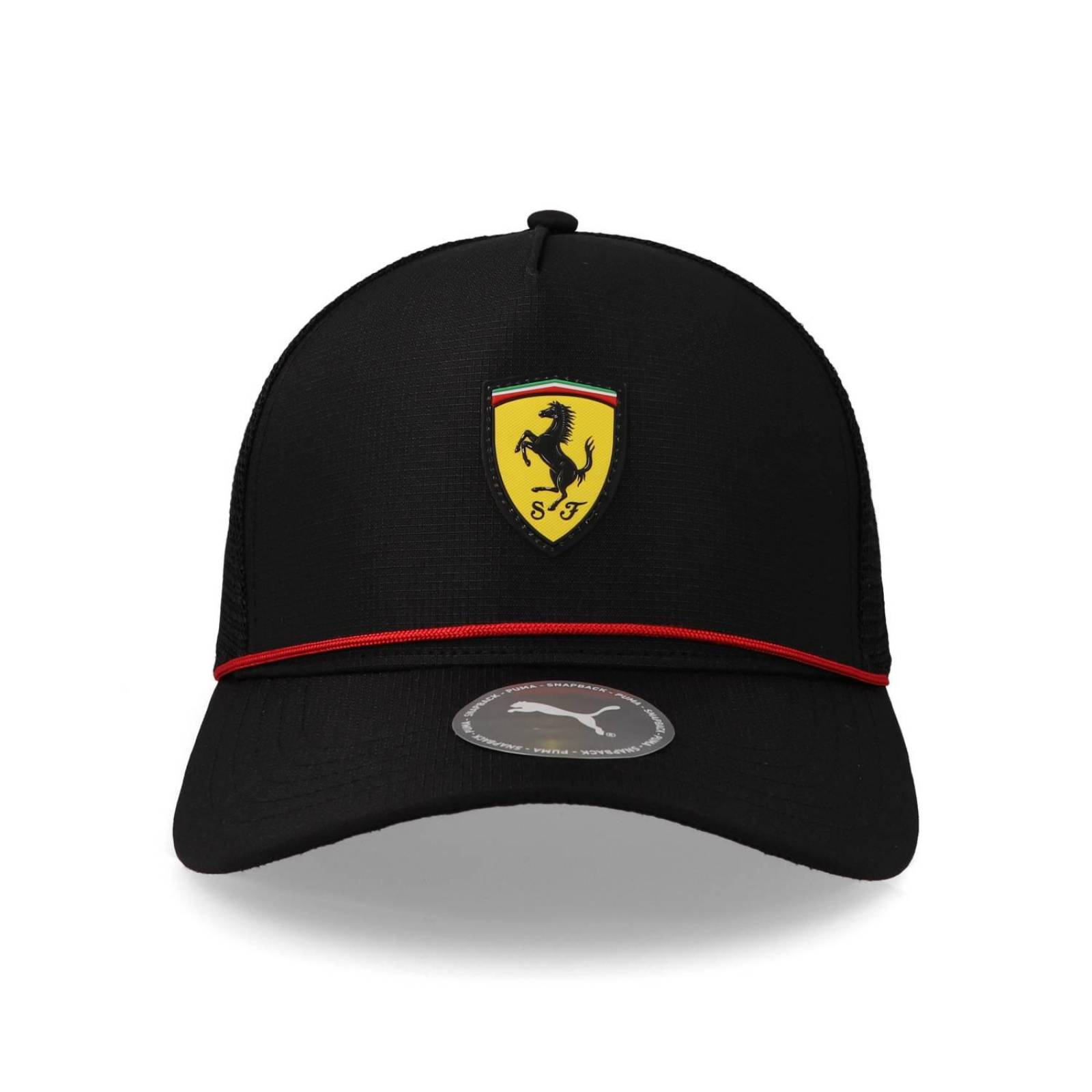 Gorra Ferrari Sptwr Race 02445202 Trucker Negro Unitalla 