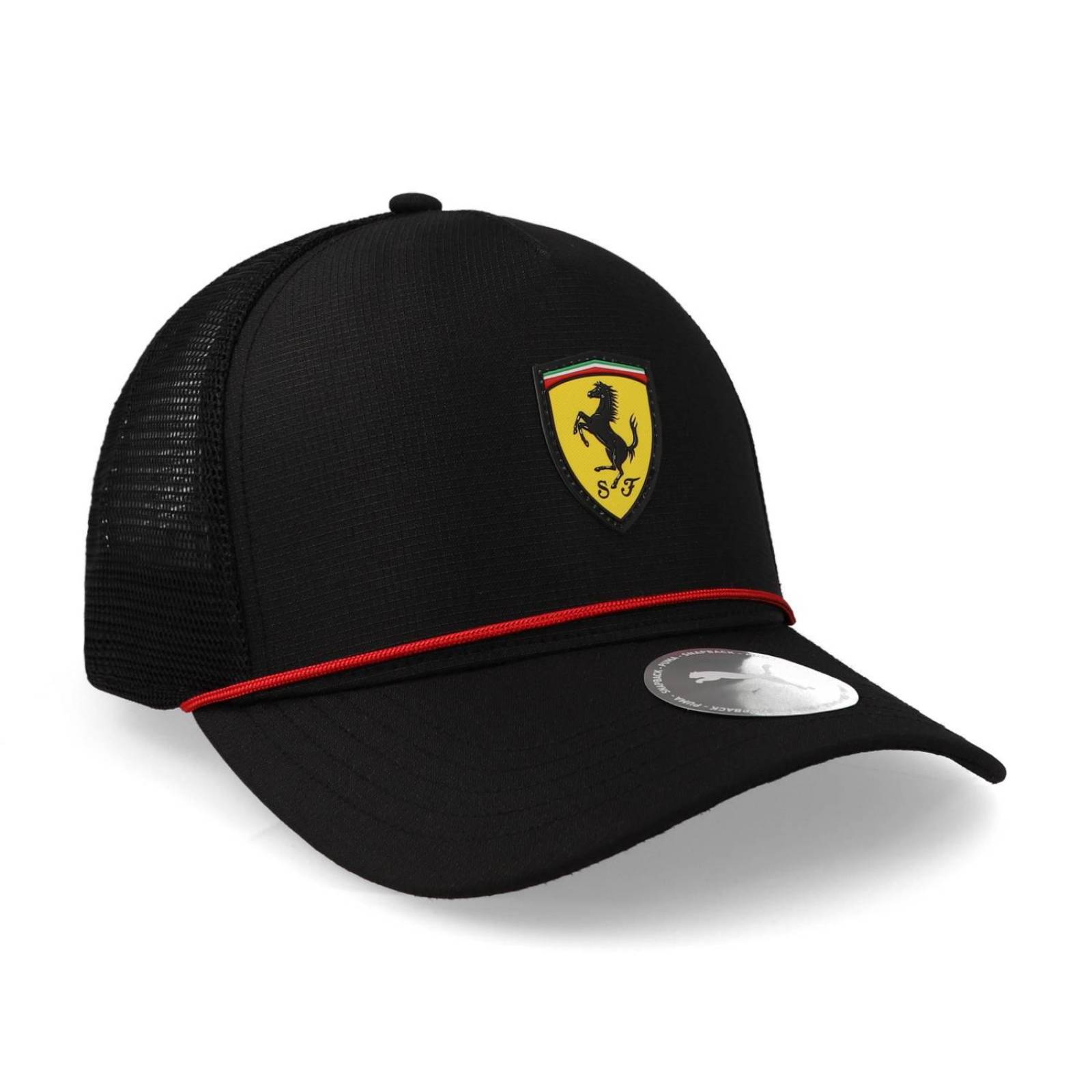 Gorra Ferrari Sptwr Race 02445202 Trucker Negro Unitalla 