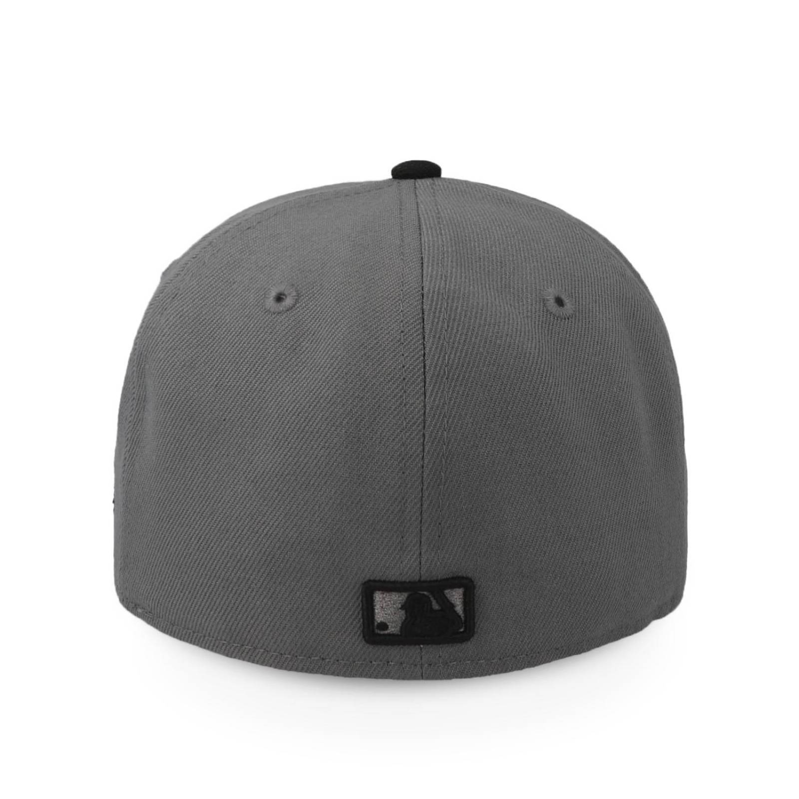 Gorra New Era MLB 59 Fifty Basic White Sox Gris Oscuro Cerrada 