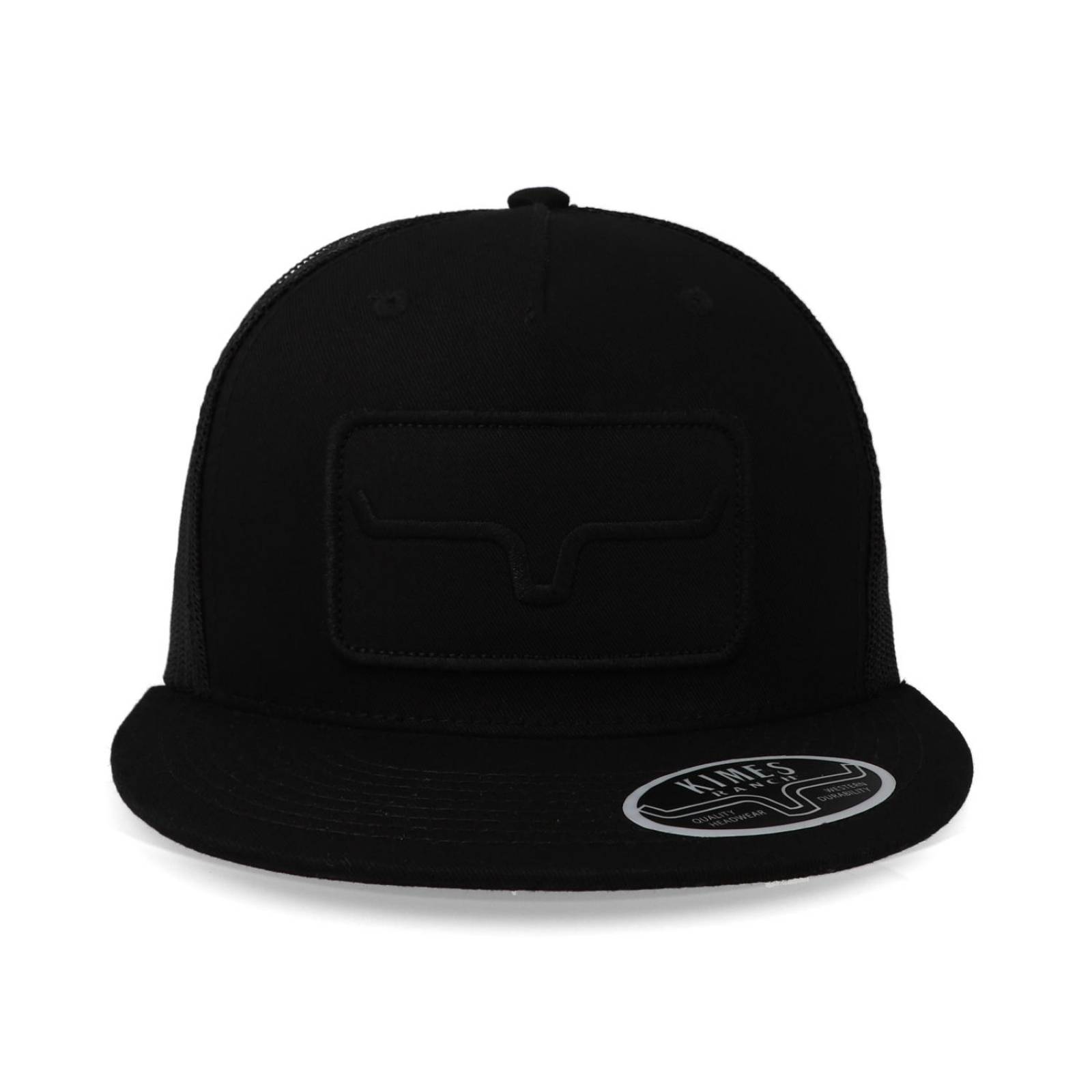 Gorra Kimes Ranch Banner Ventilated Snap 101008 Negro Unitalla 