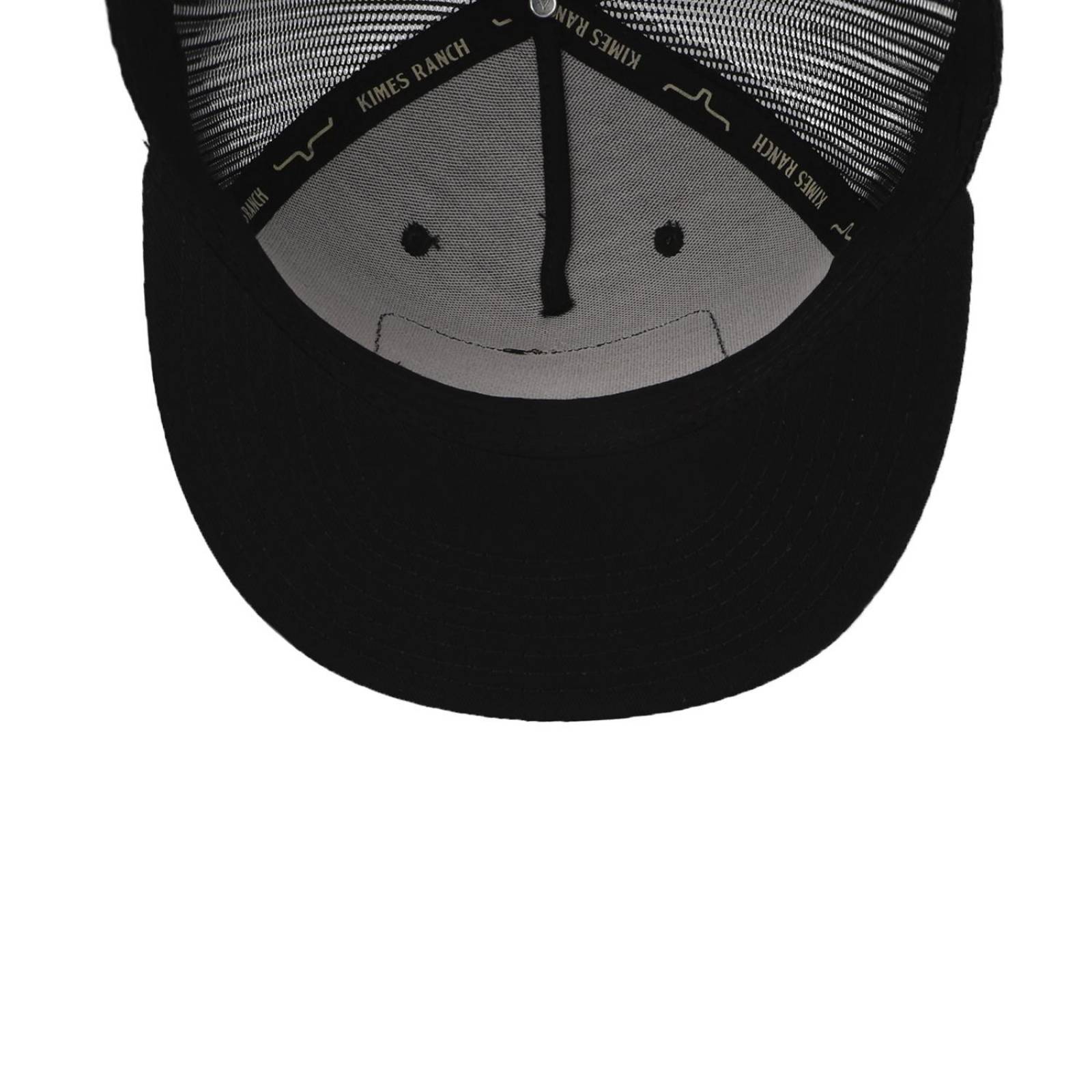 Gorra Kimes Ranch Banner Ventilated Snap 101008 Negro Unitalla 