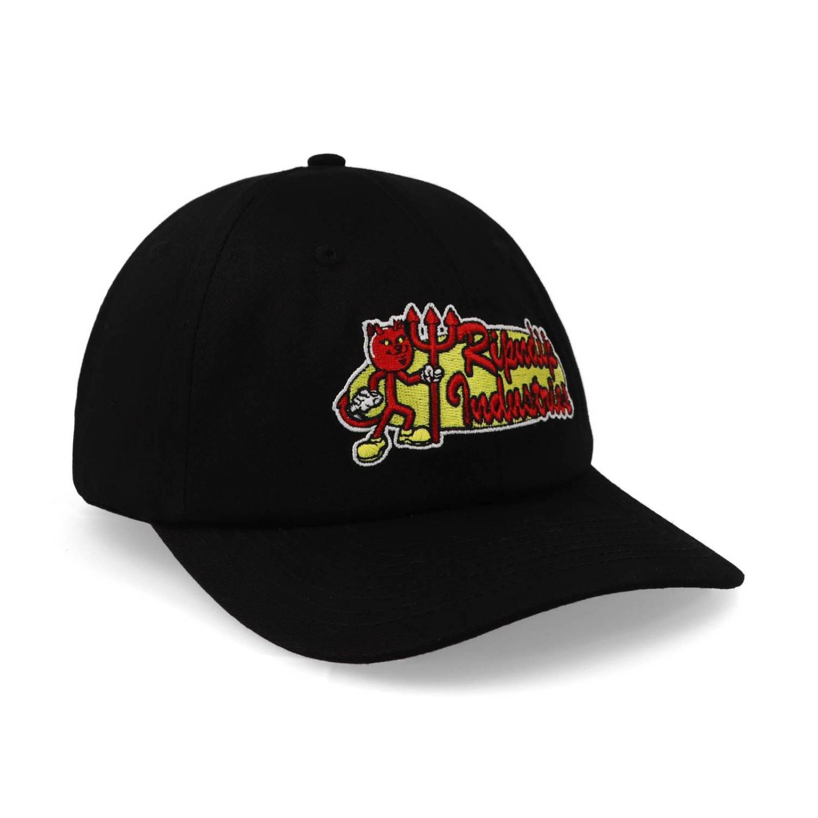 Gorra Rip N Dip WORLD13 Ripndip Industries 6 Panel Hat Negro Unitalla 