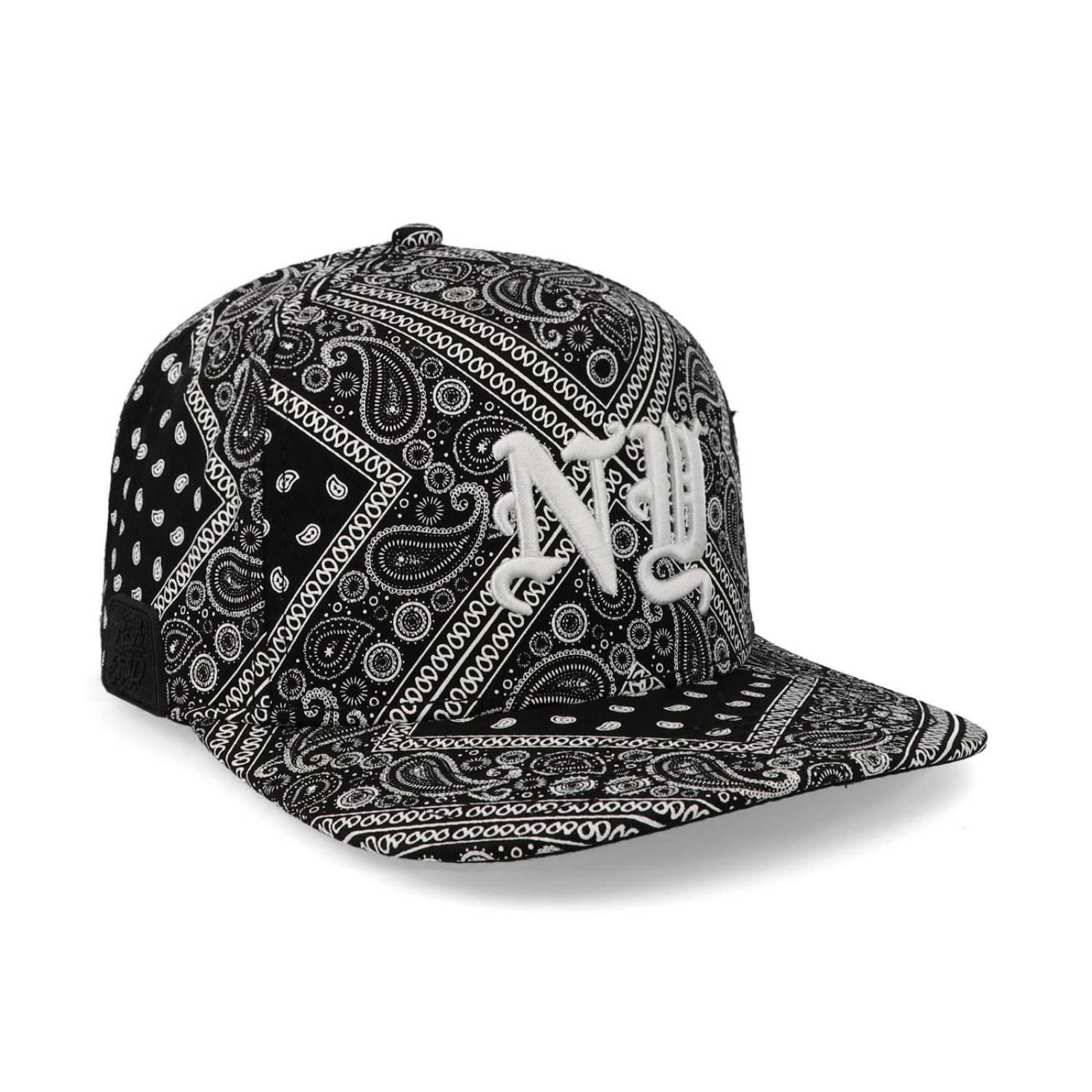 Gorra Cash Only Ny White Paño Negro Unitalla