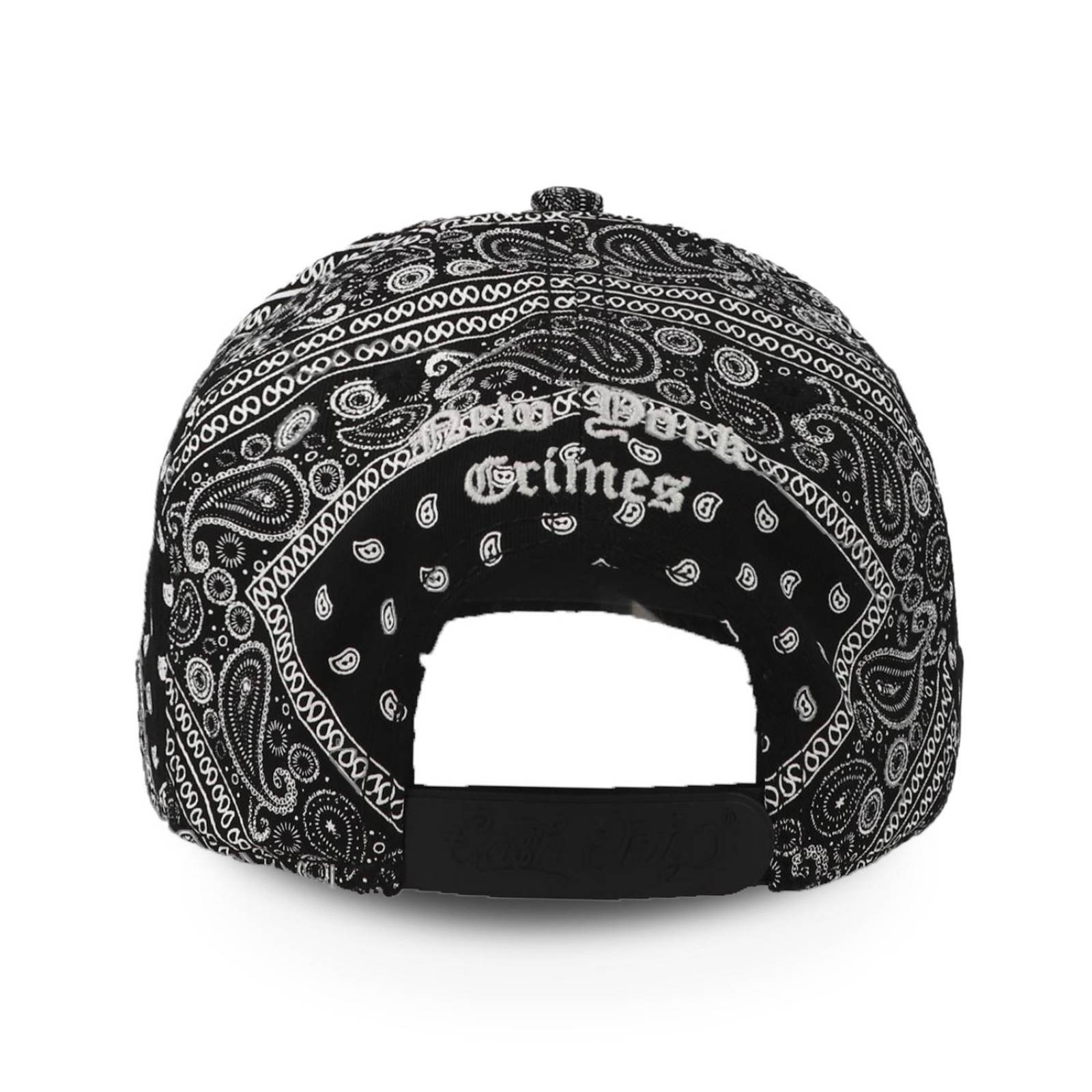 Gorra Cash Only Ny White Paño Negro Unitalla