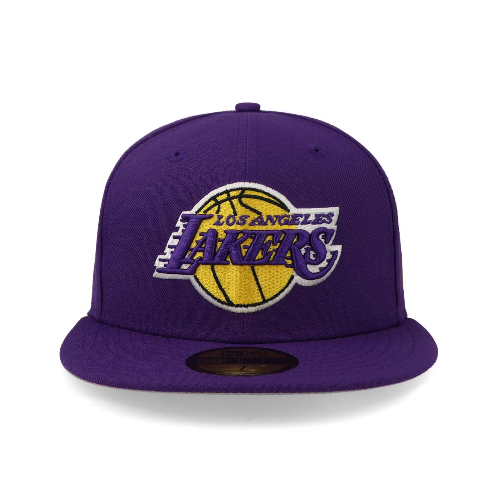 Gorra New Era 59 Fifty NBA Lakers Otc Morado Cerrada 