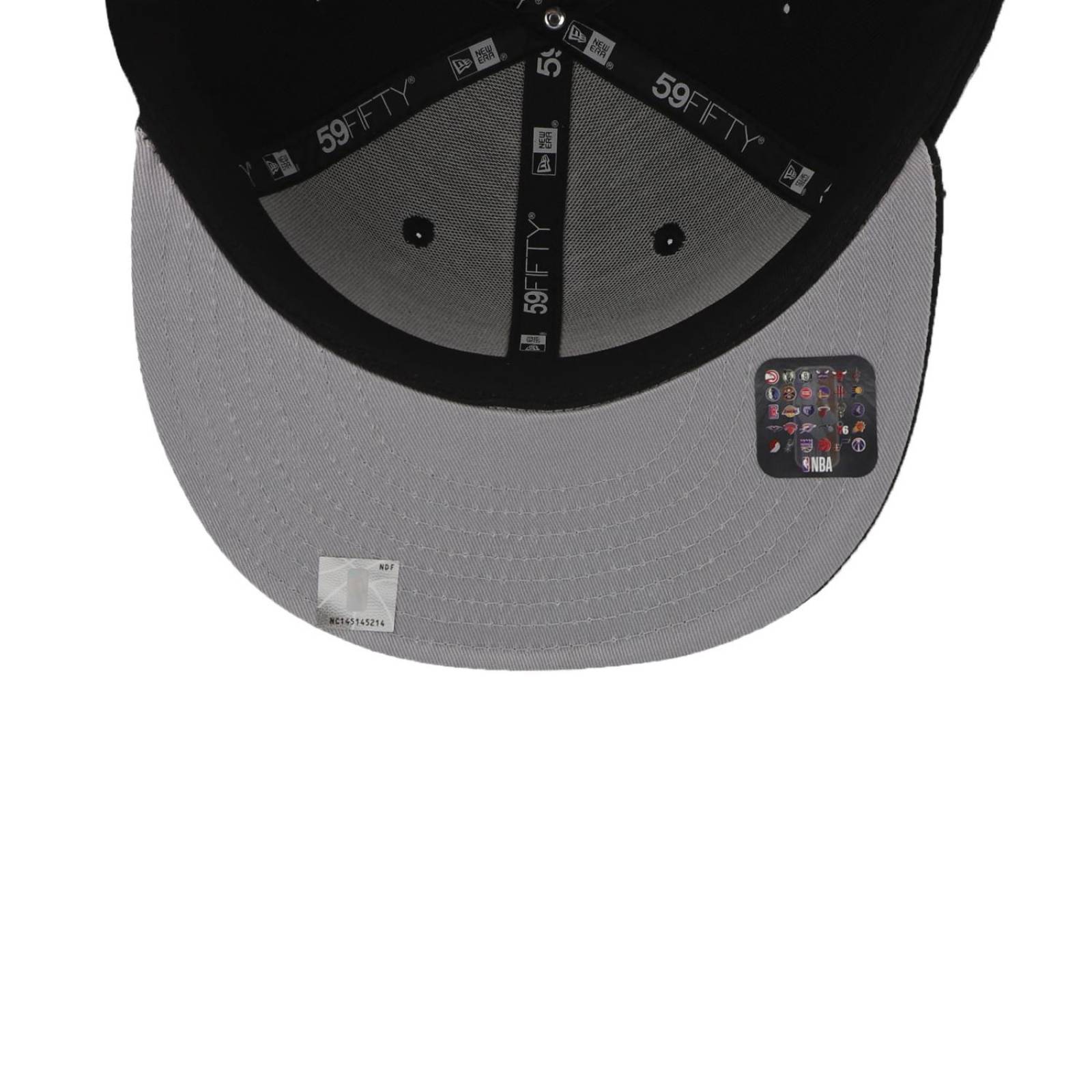 Gorra New Era 59 Fifty NBA Lakers Otc Negro Cerrada