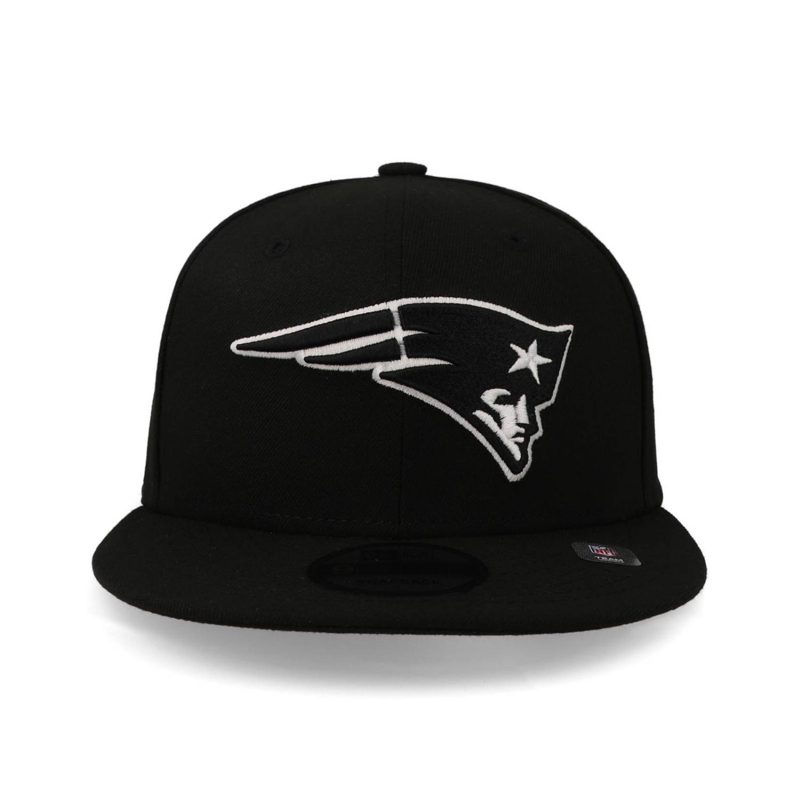 Gorra New Era 9 Fifty NFL Patriots Black&White Negro Unitalla 