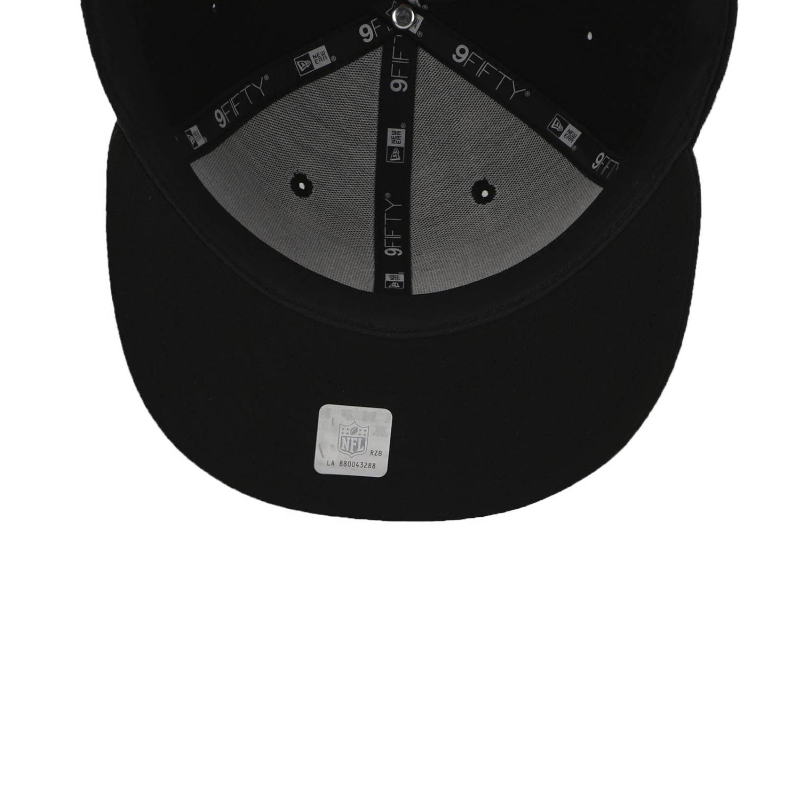 Gorra New Era 9 Fifty NFL Patriots Black&White Negro Unitalla 