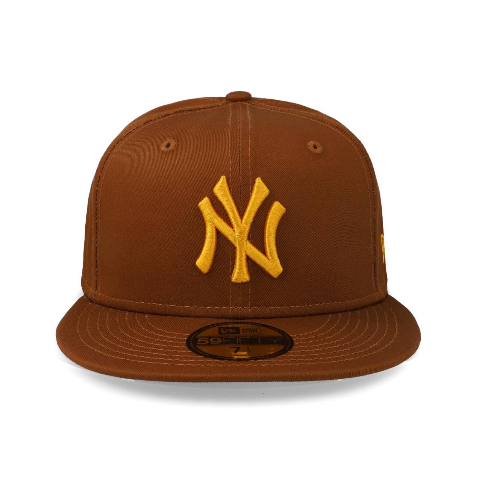 Gorra New Era 59 Fifty MLB League Essential Yankees Marron Cerrada 
