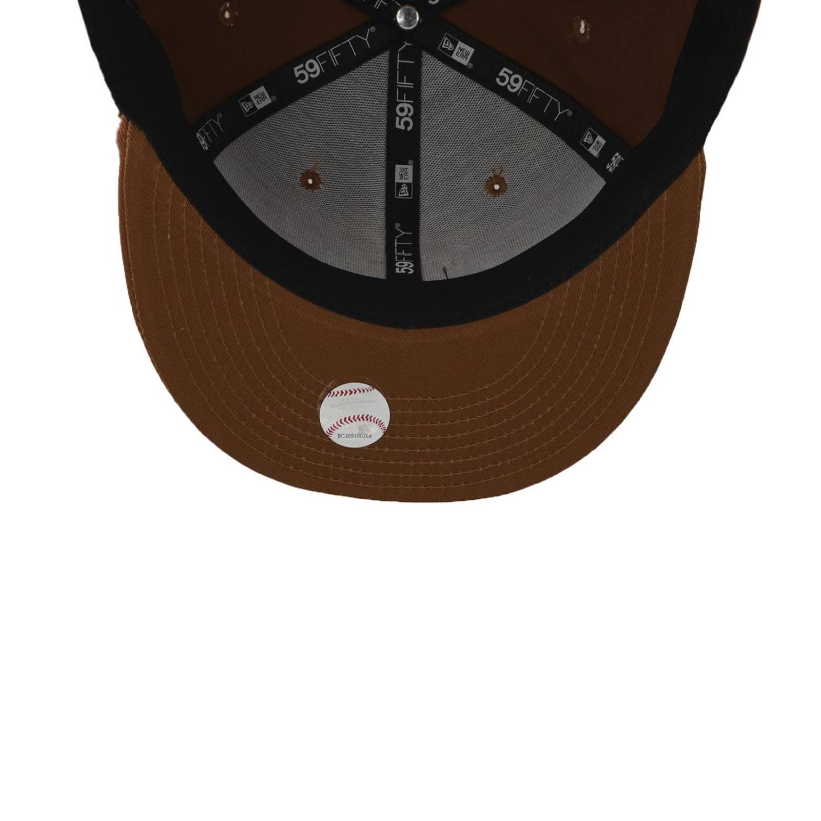 Gorra New Era 59 Fifty MLB League Essential Yankees Marron Cerrada 
